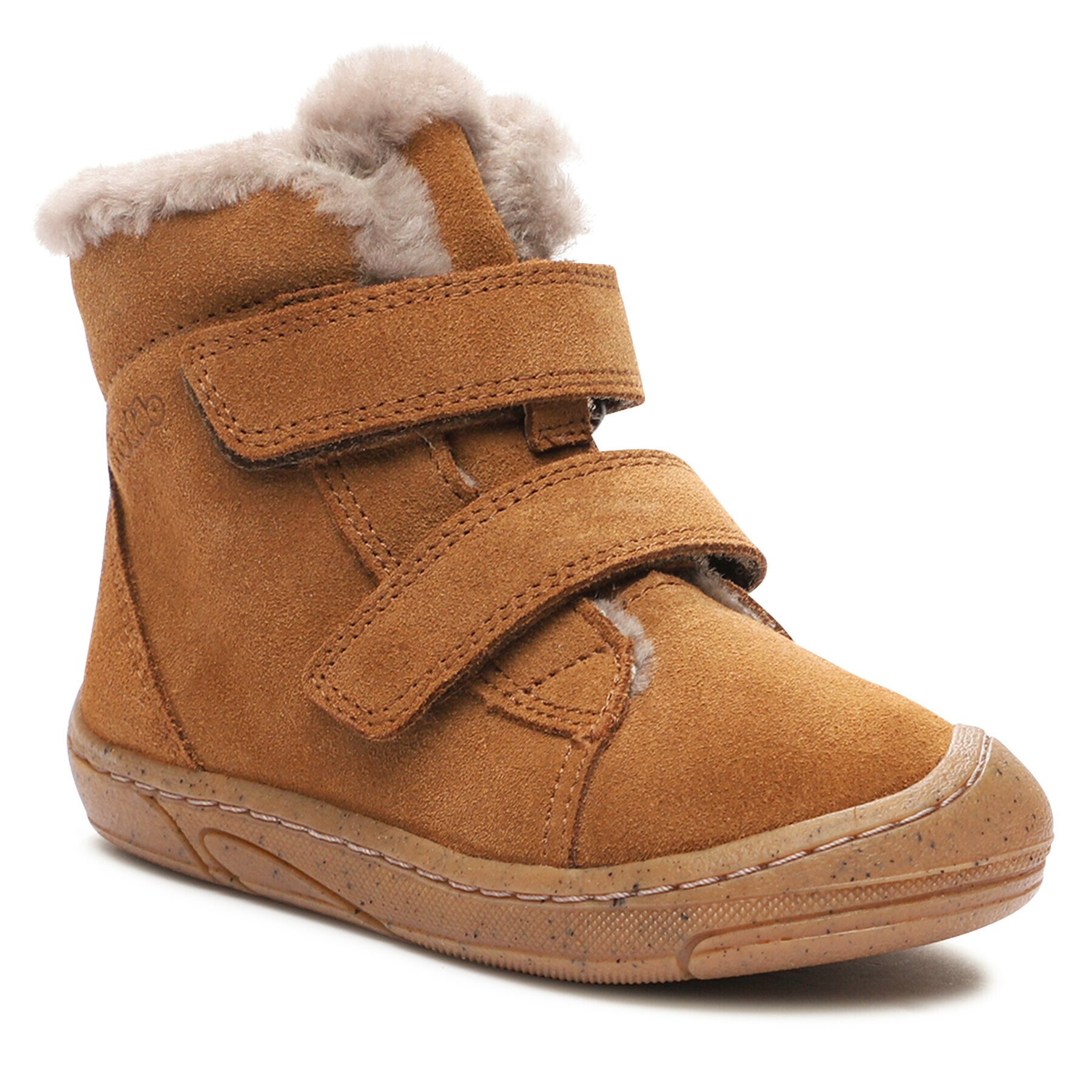 Froddo Čižmy Minni Suede Velcro G2110126-2 S Hnedá - Pepit.sk