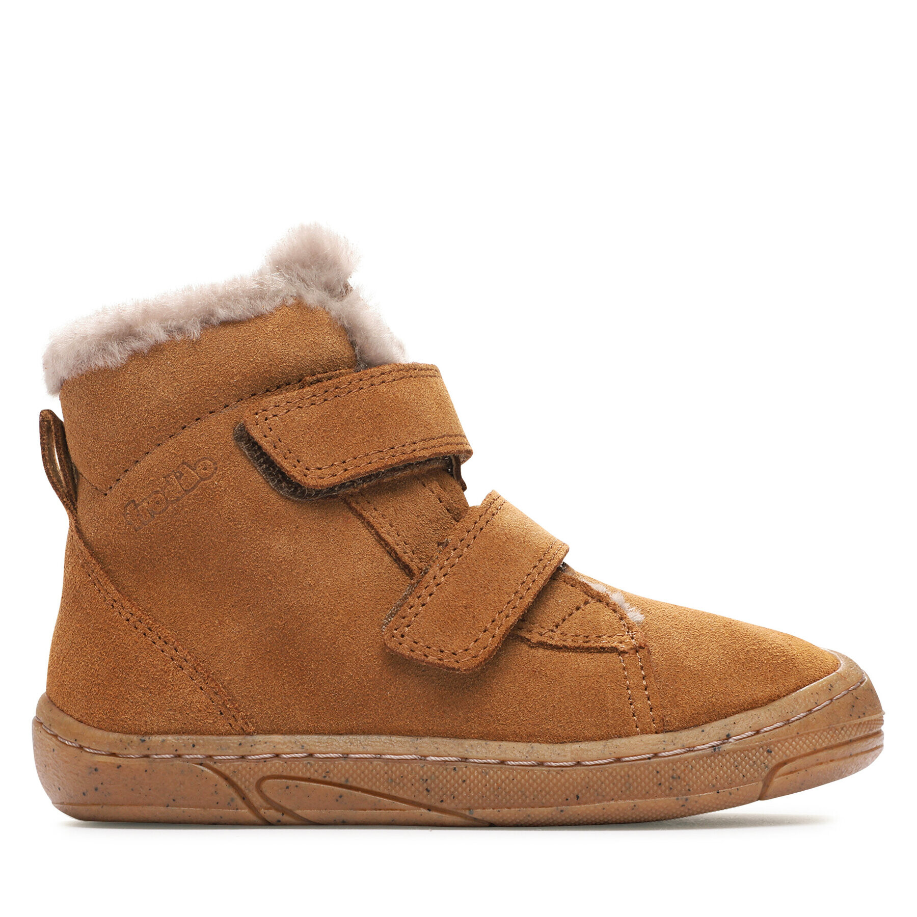 Froddo Čižmy Minni Suede Velcro G2110126-2 S Hnedá - Pepit.sk