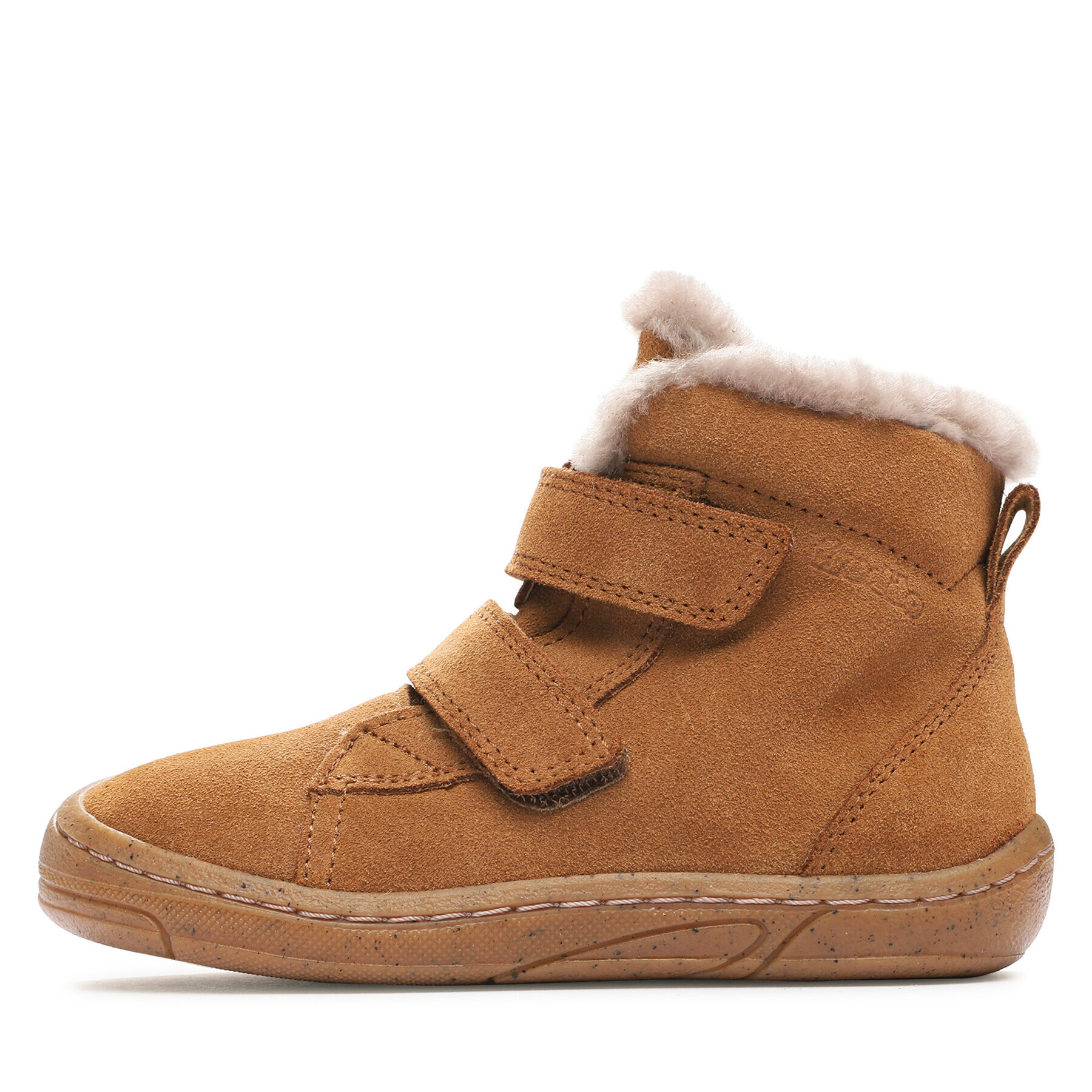 Froddo Čižmy Minni Suede Velcro G2110126-2 S Hnedá - Pepit.sk