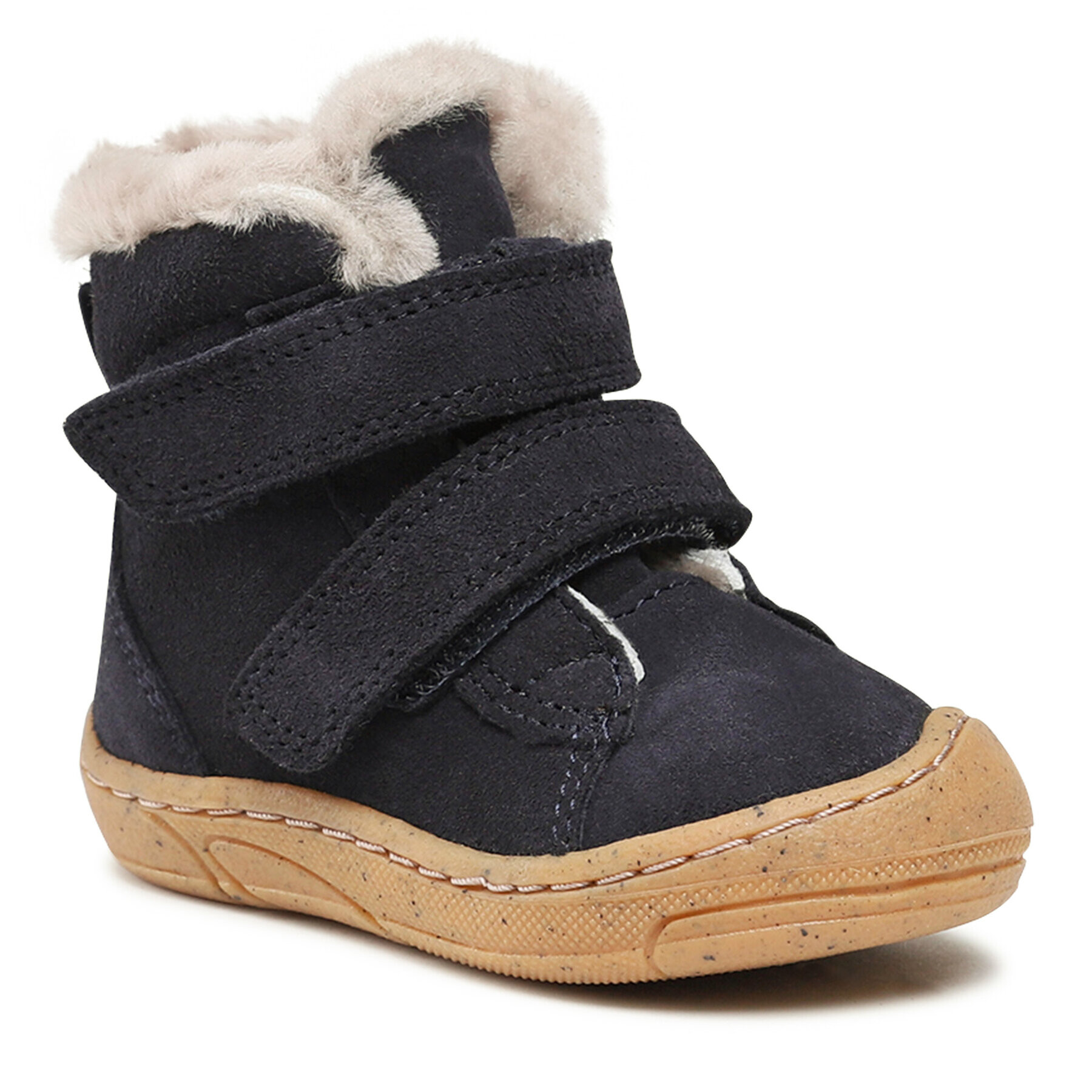 Froddo Čižmy Minni Suede Velcro G2110126-4 M Modrá - Pepit.sk