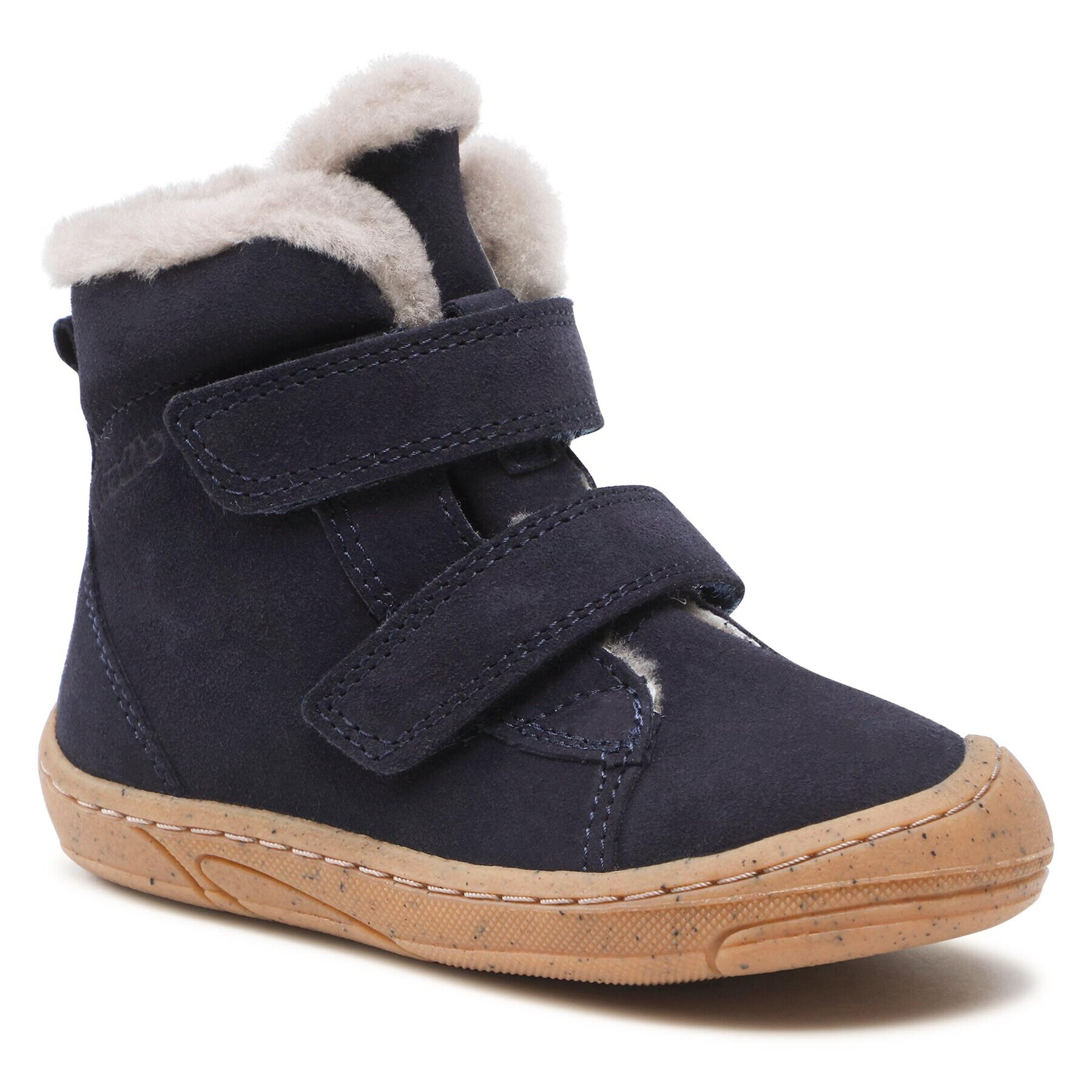 Froddo Čižmy Minni Suede Velcro G2110126-4 S Modrá - Pepit.sk