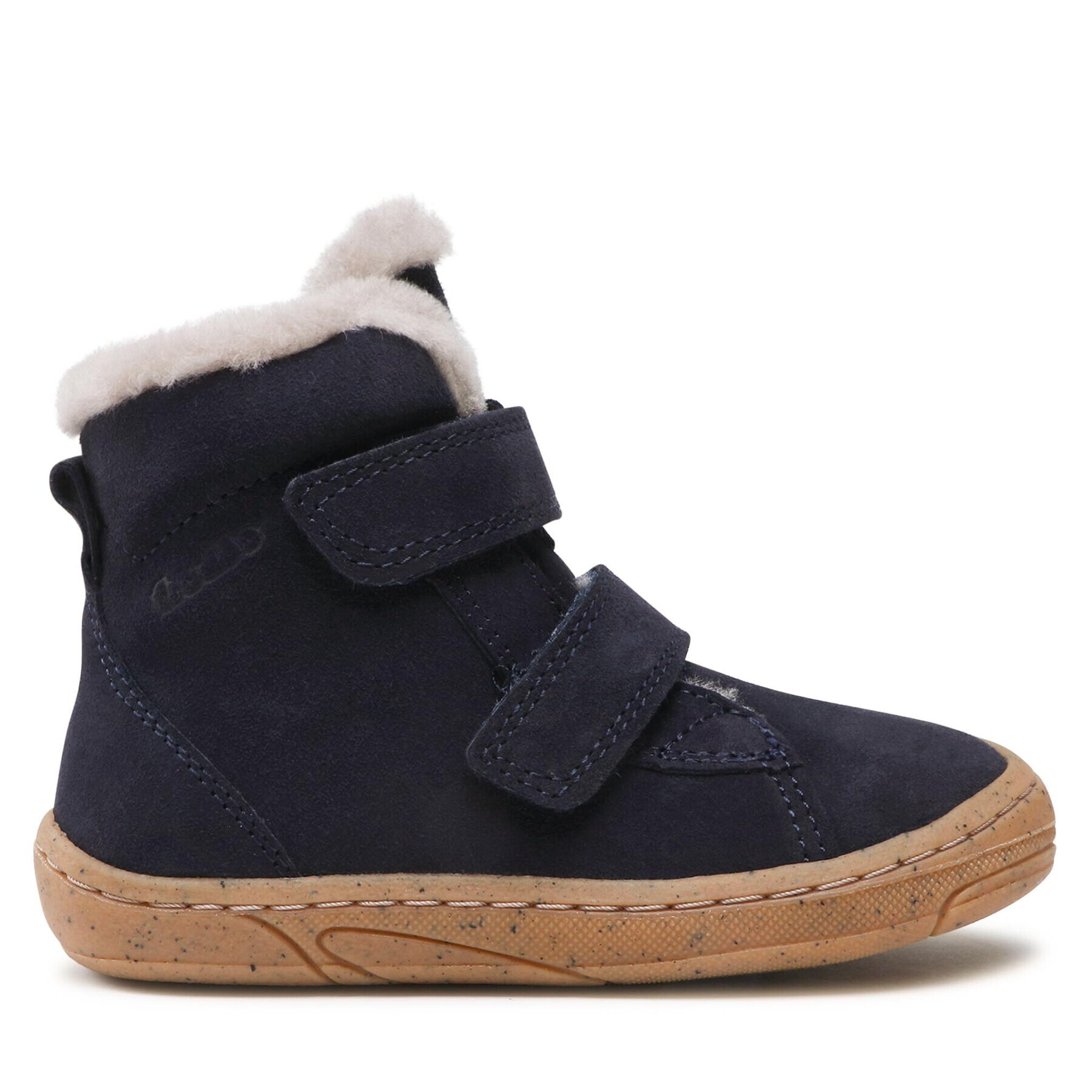 Froddo Čižmy Minni Suede Velcro G2110126-4 S Modrá - Pepit.sk