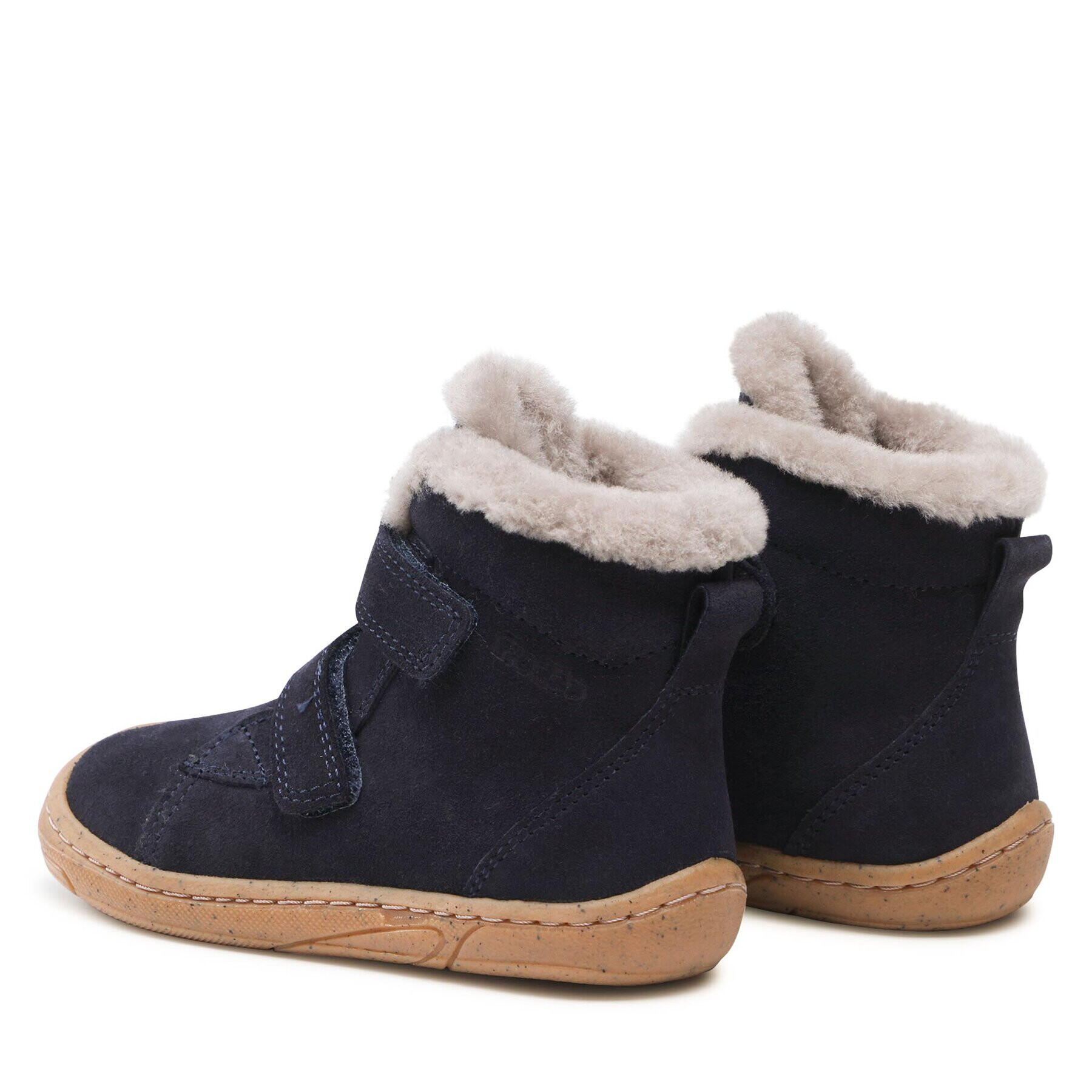 Froddo Čižmy Minni Suede Velcro G2110126-4 S Modrá - Pepit.sk