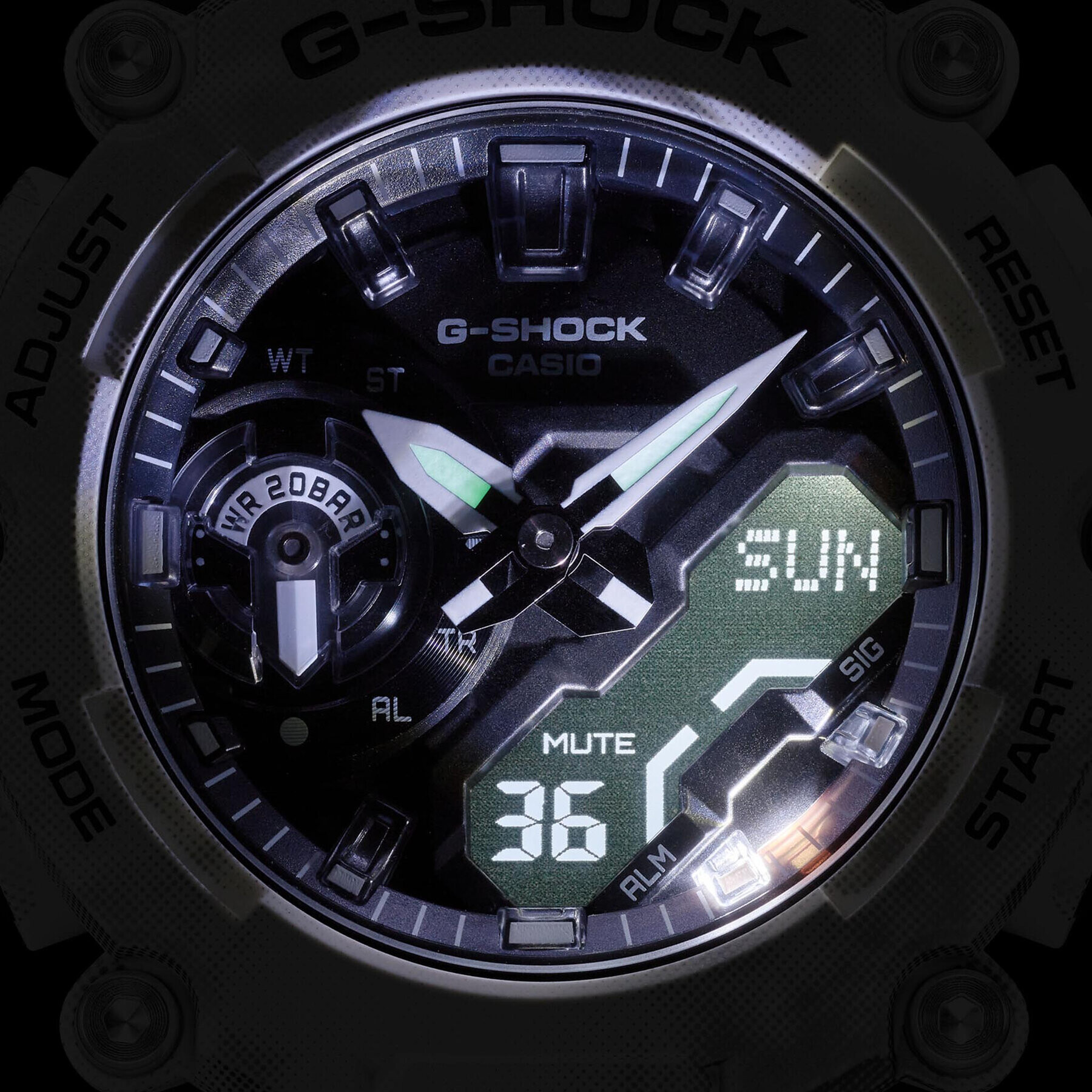 G-Shock Hodinky GA-2200GC-7AER Biela - Pepit.sk