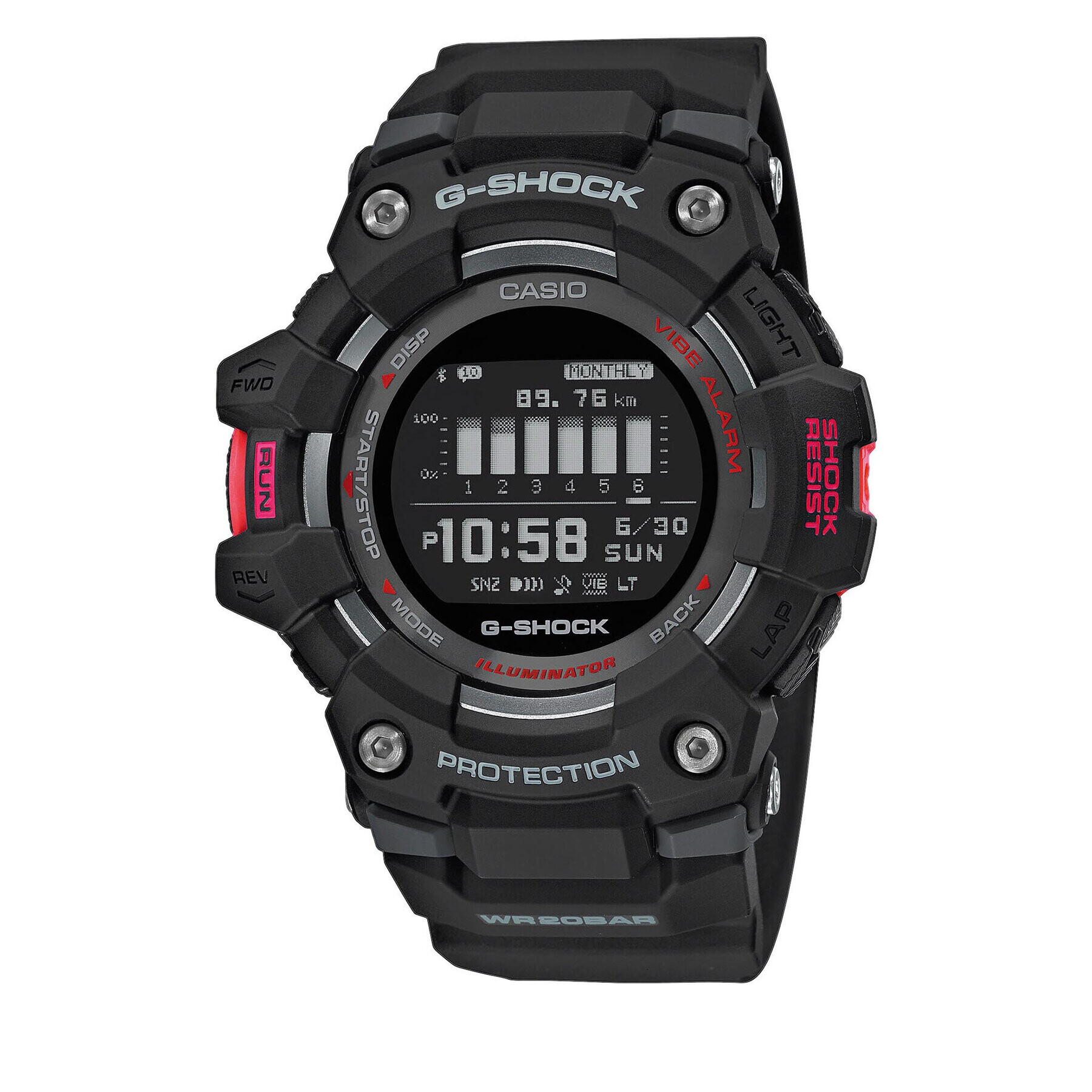 G-Shock Hodinky GBD-100-1ER Čierna - Pepit.sk