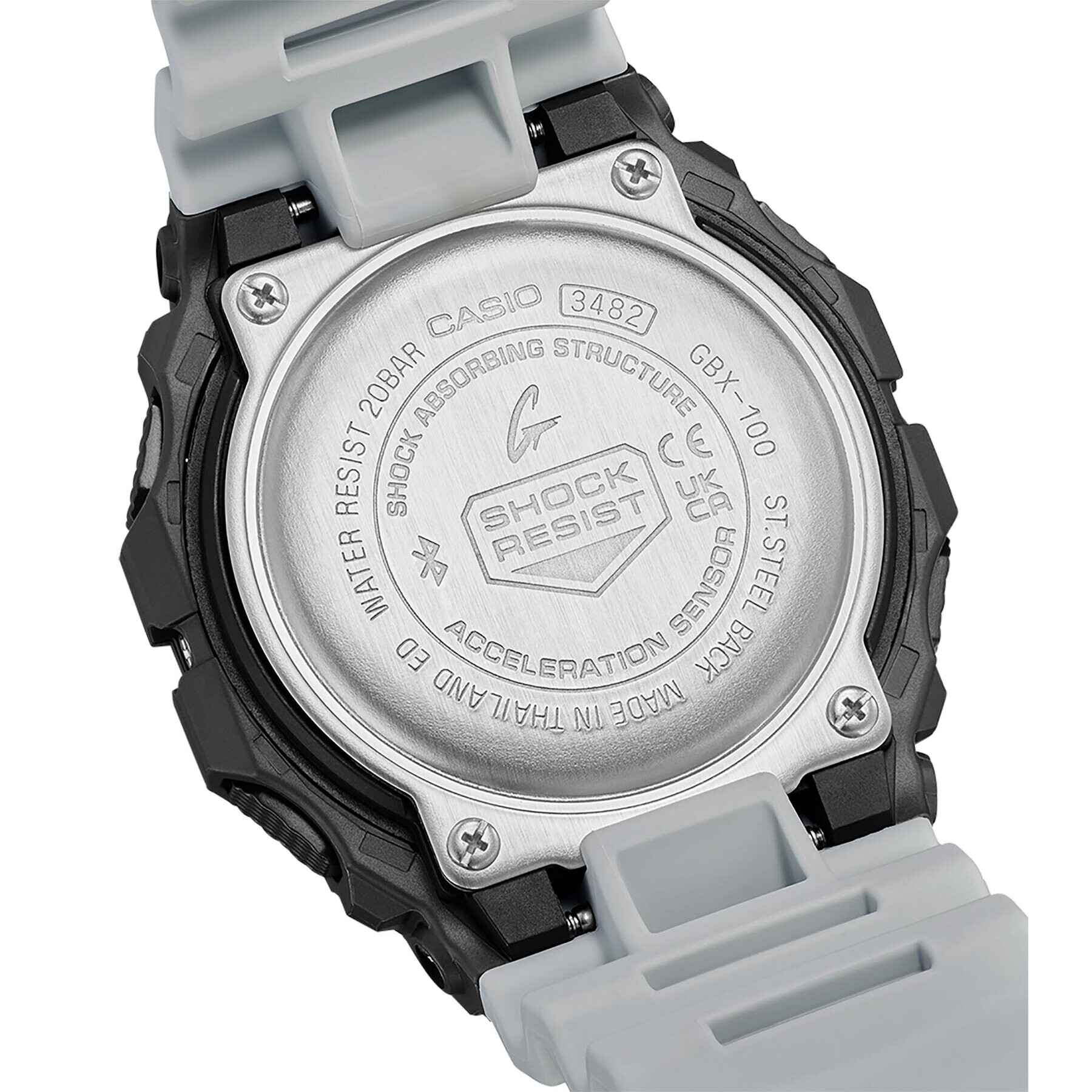 G-Shock Hodinky GBX-100TT-8ER Sivá - Pepit.sk