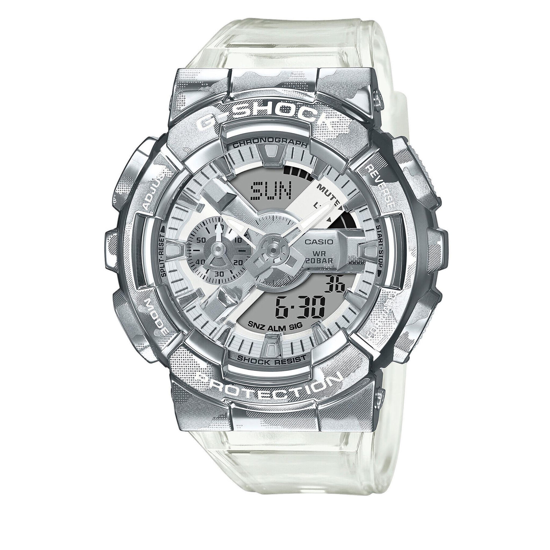 G-Shock Hodinky GM-110SCM-1AER Strieborná - Pepit.sk