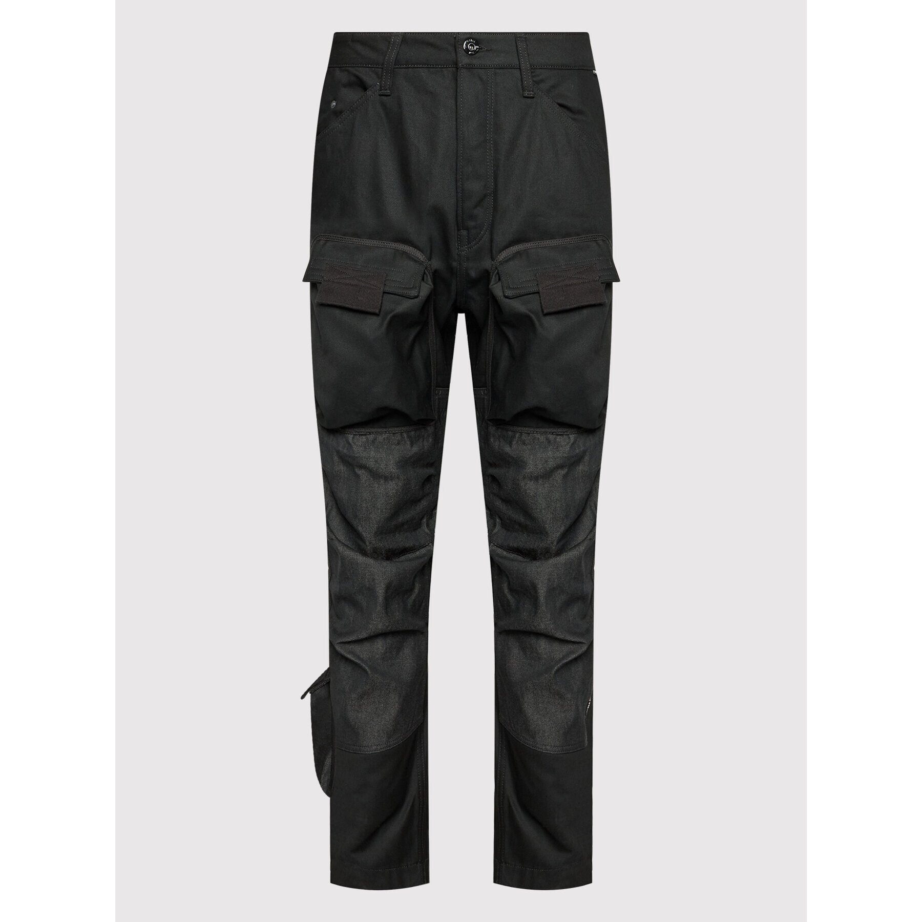 G-Star Raw Bavlnené nohavice Cargo D20621-C526-A810 Čierna Straight Fit - Pepit.sk