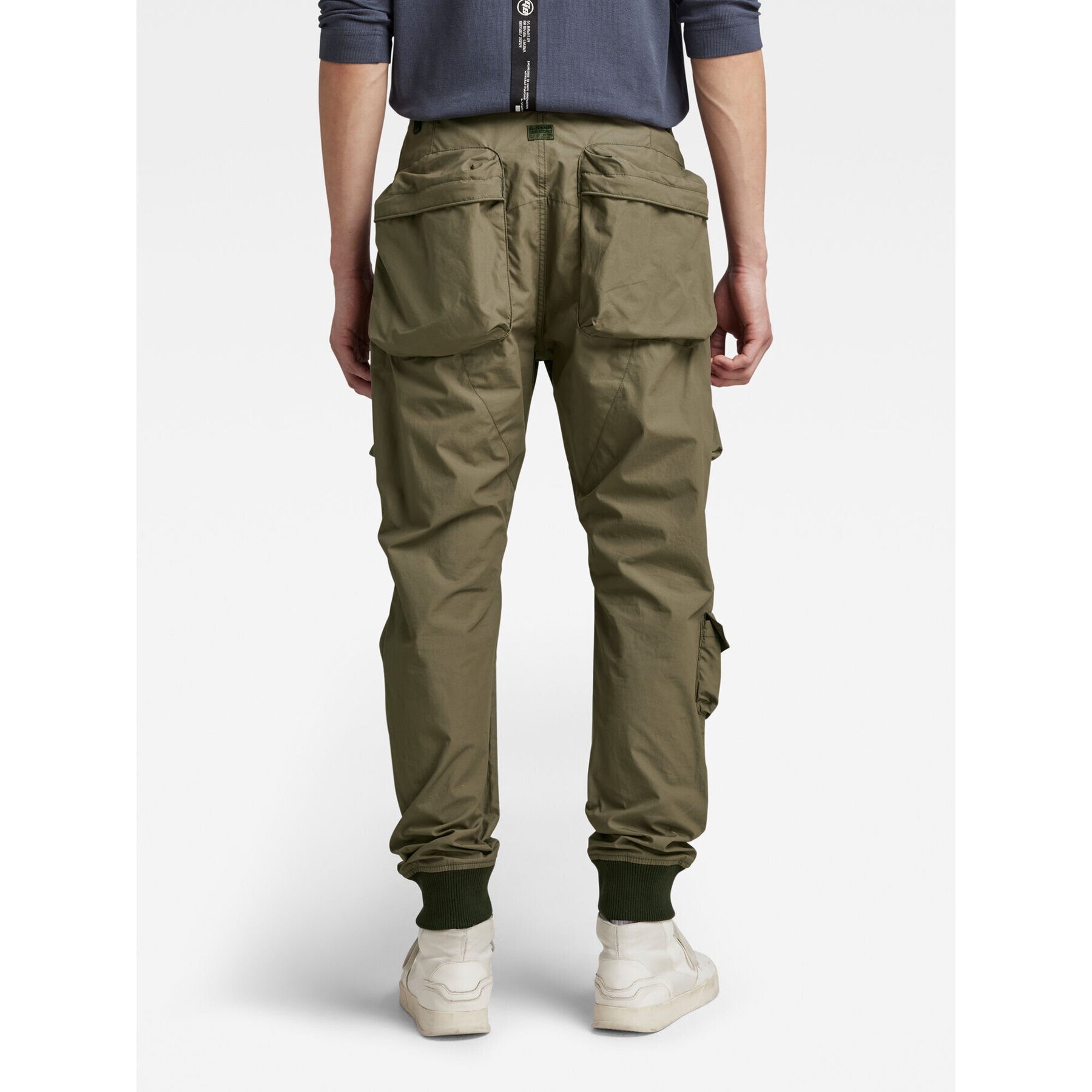 G-Star Raw Bavlnené nohavice D19706-A790-273 Zelená Tapered Fit - Pepit.sk