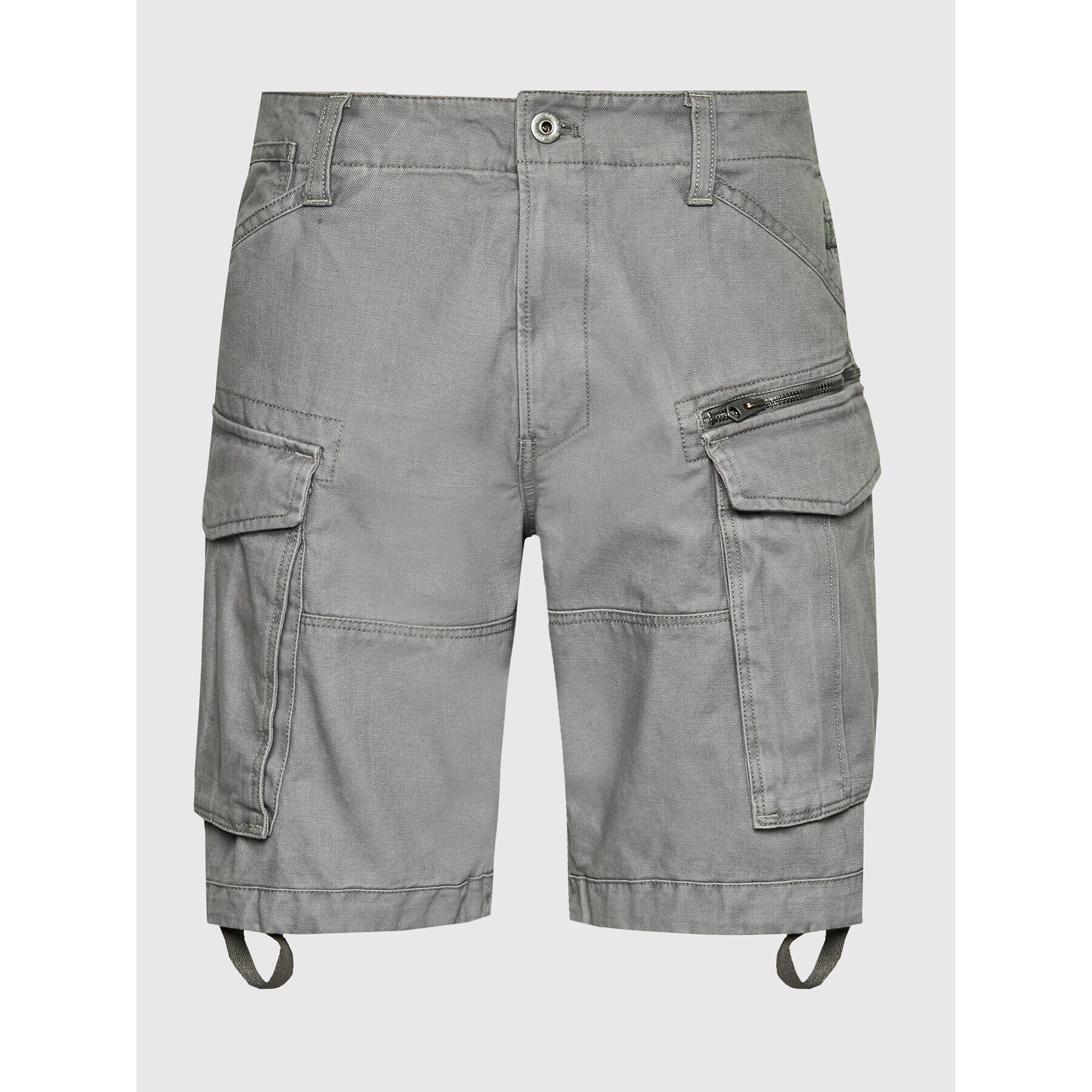 G-Star Raw Bavlnené šortky Rovic D08566-C961-1468 Sivá Relaxed Fit - Pepit.sk