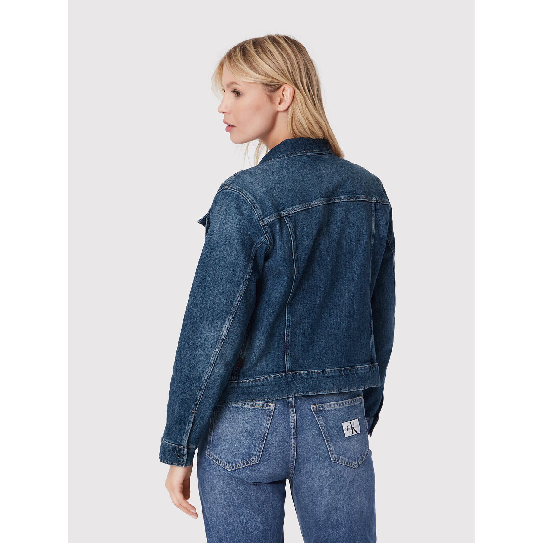 G-Star Raw Džínsová bunda Burten Stretch D20051-C911-C767 Tmavomodrá Regular Fit - Pepit.sk