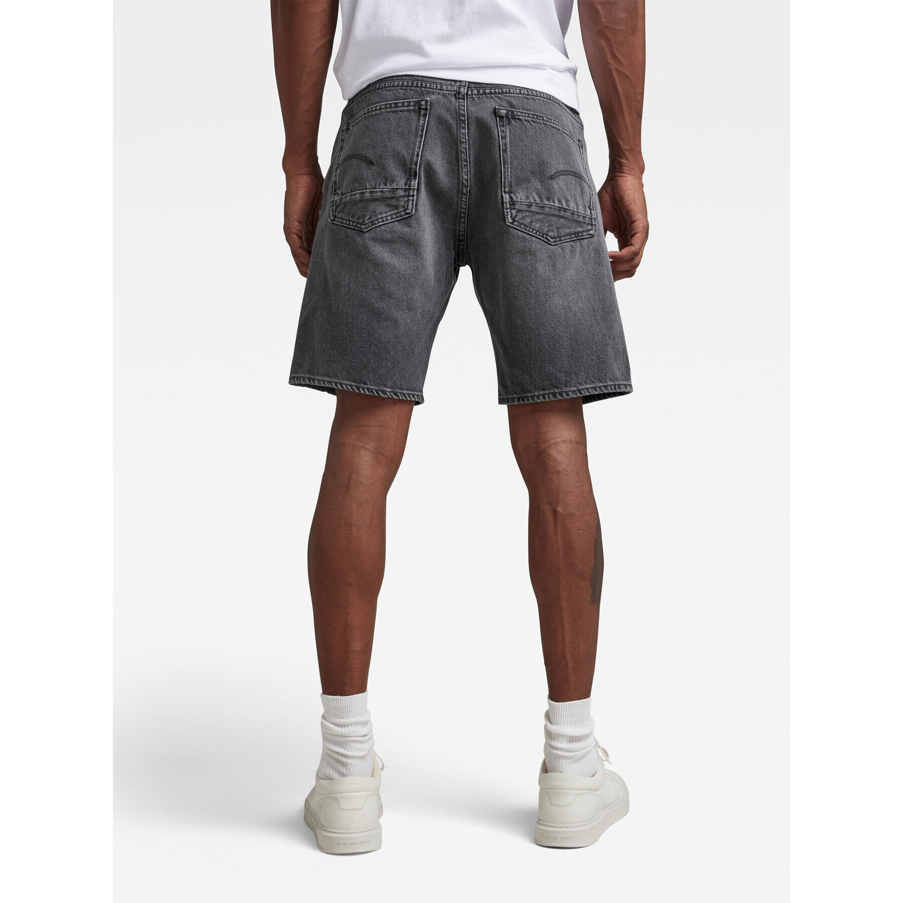 G-Star Raw Džínsové šortky D20776-D291-C778 Sivá Regular Fit - Pepit.sk