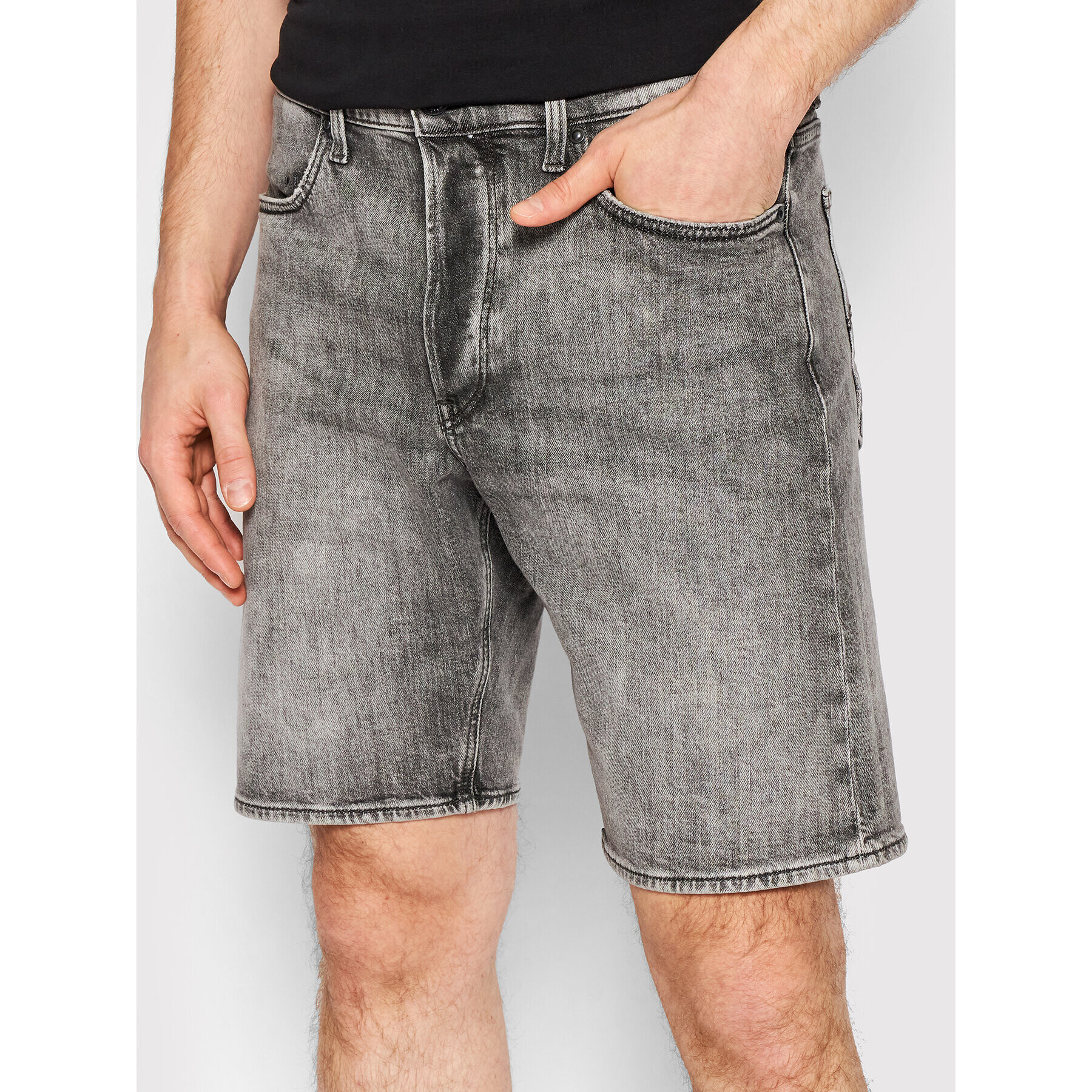 G-Star Raw Džínsové šortky Triple A D20776-C909-C762 Sivá Regular Fit - Pepit.sk