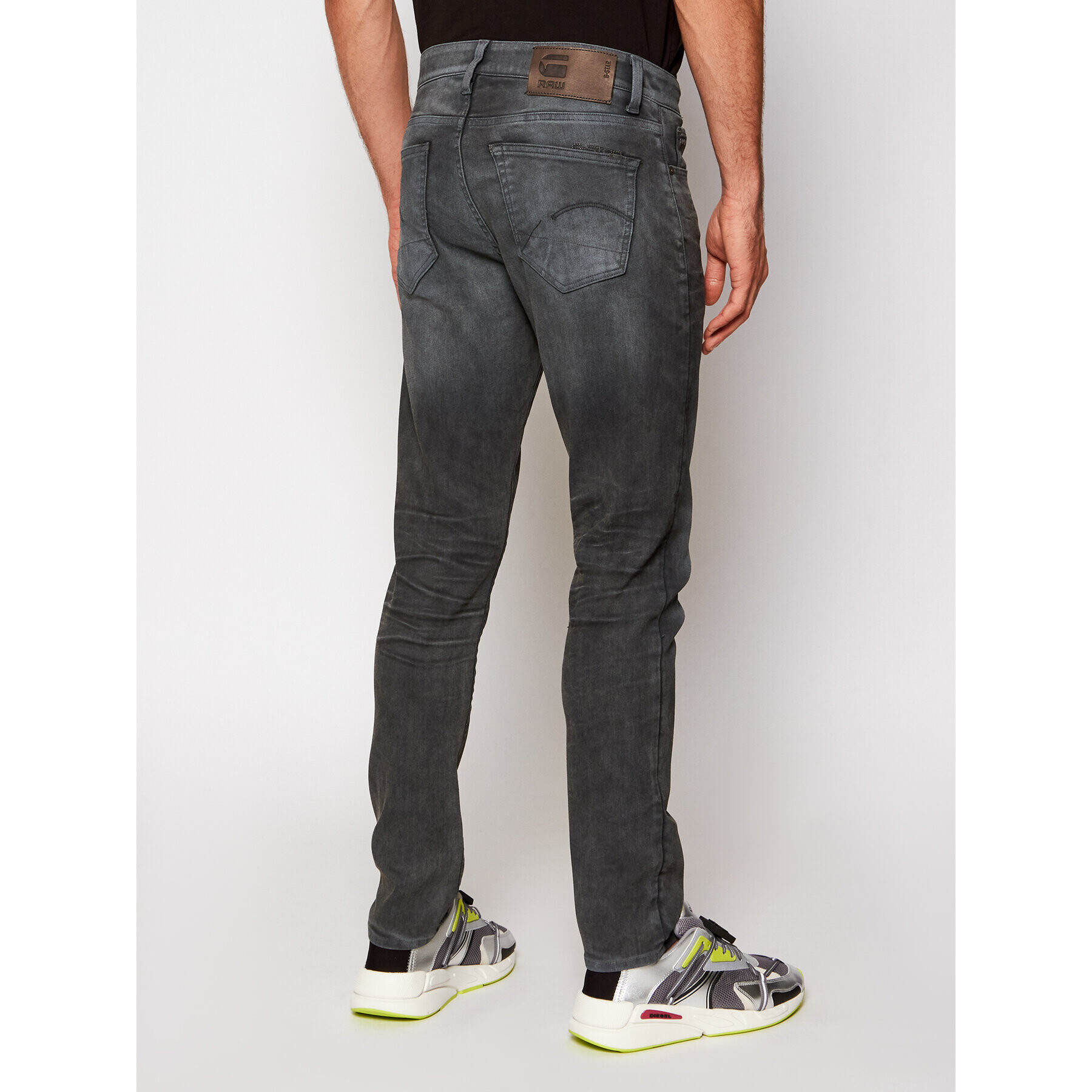 G-Star Raw Džínsy 3301 51001-7863-3143 Sivá Slim Fit - Pepit.sk