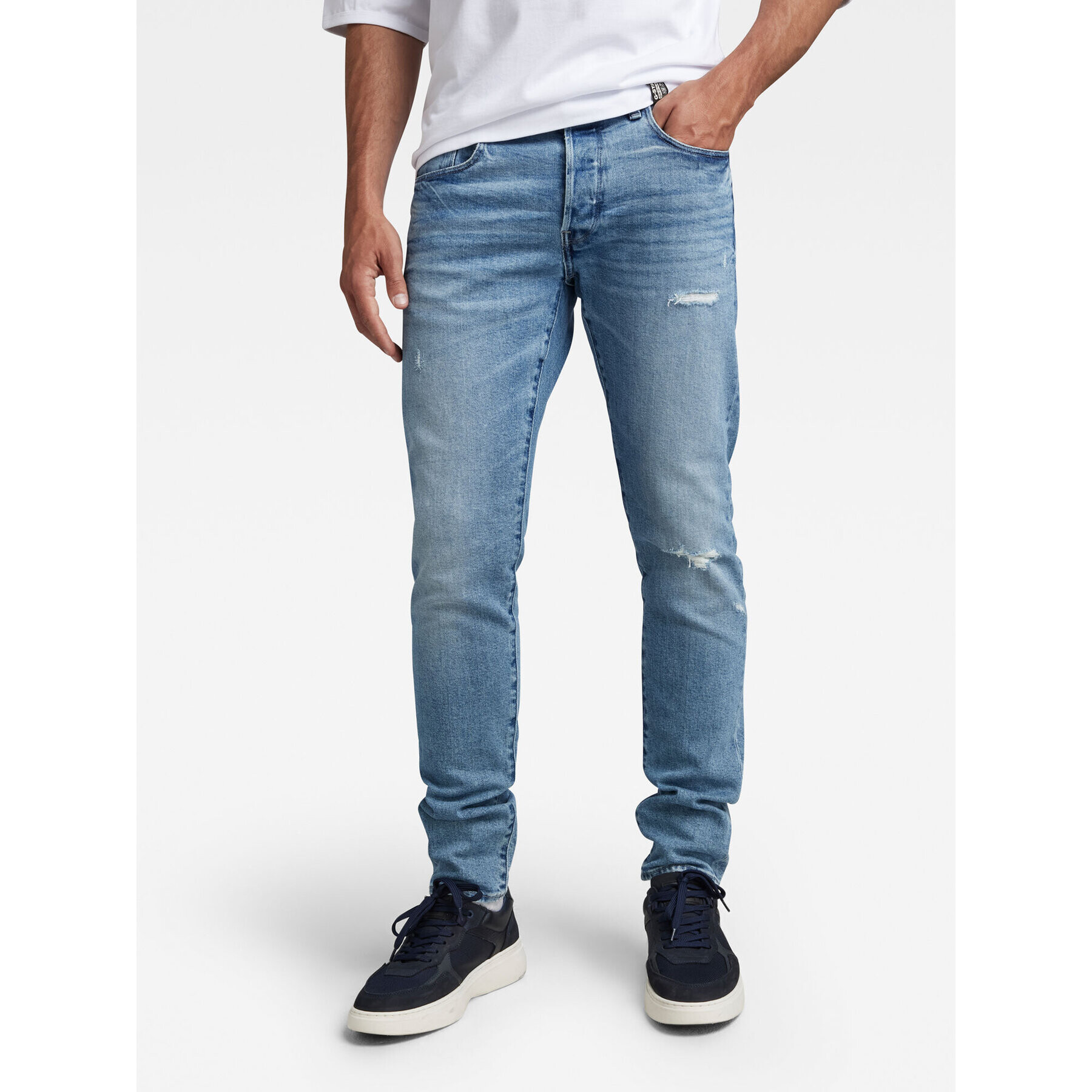 G-Star Raw Džínsy 51001-D316-G007 Modrá Slim Fit - Pepit.sk