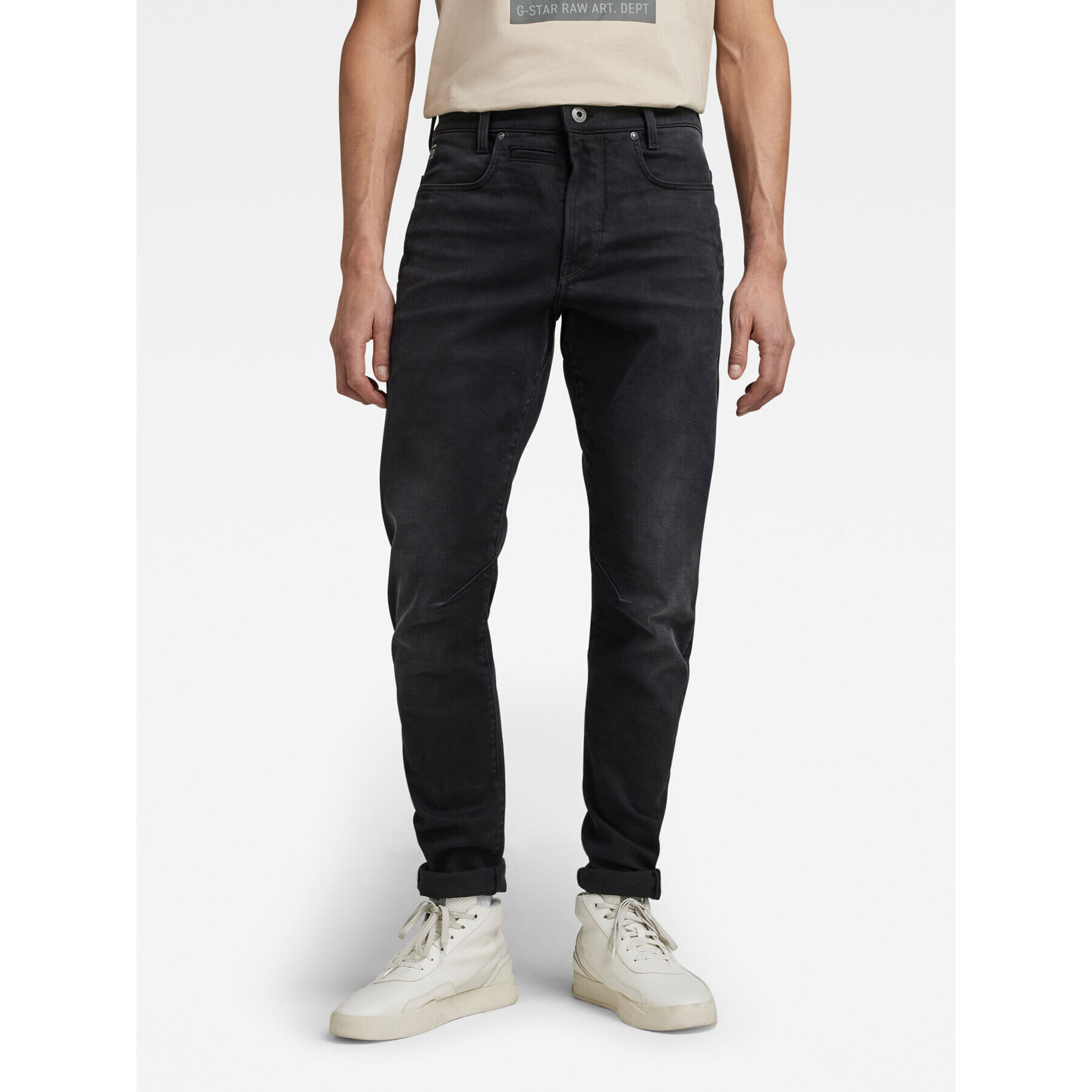 G-Star Raw Džínsy D05385-C910-C942 Čierna Slim Fit - Pepit.sk