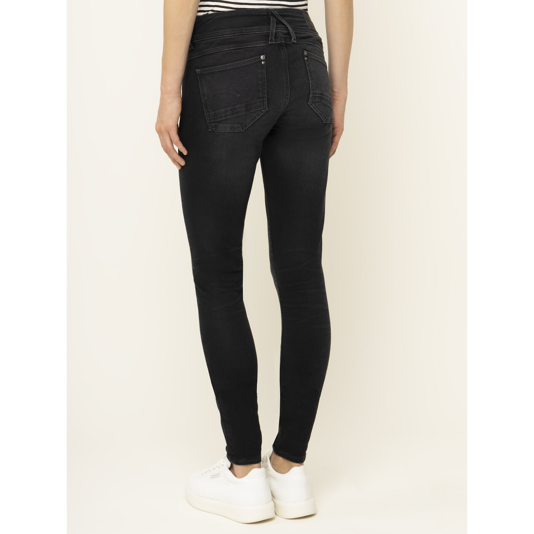 G-Star Raw Džínsy D06746-B472-A799 Čierna Skinny Fit - Pepit.sk