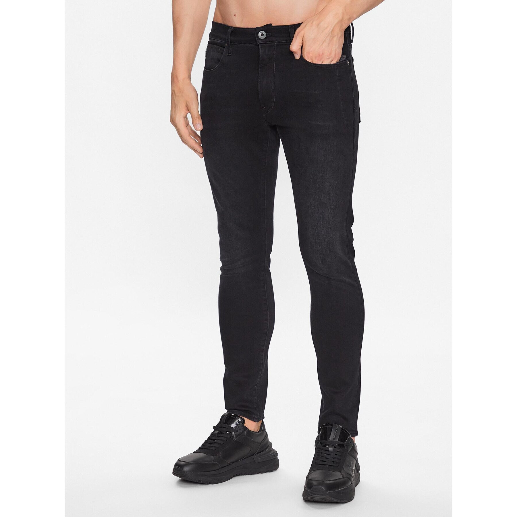 G-Star Raw Džínsy D17235-C910-C942 Čierna Slim Fit - Pepit.sk