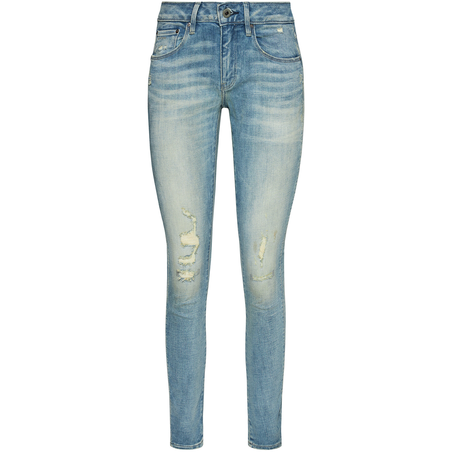 G-Star Raw Džínsy Elto Pure Superstretch D05889 C296 C278 Tmavomodrá Skinny Fit - Pepit.sk