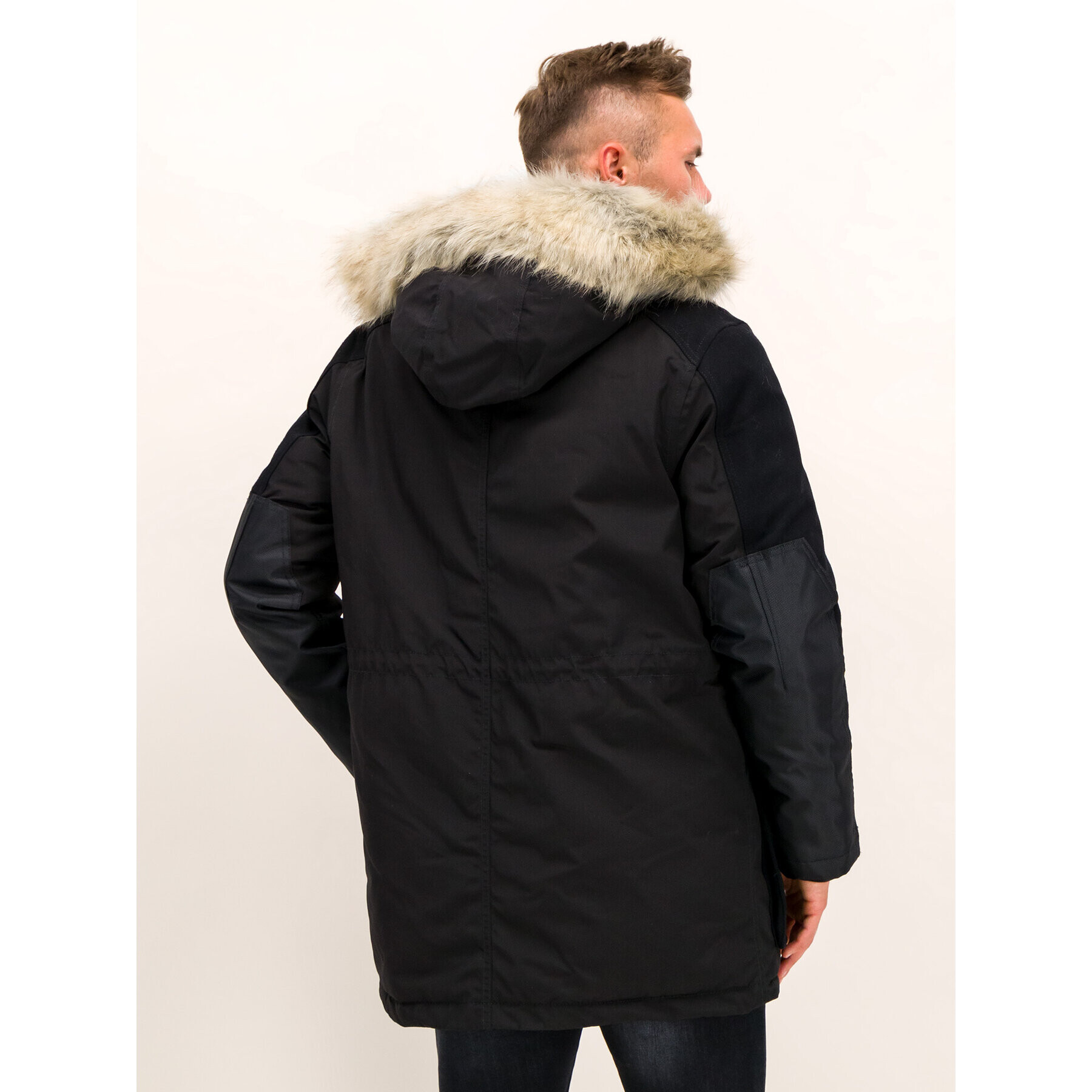 G-Star Raw Parka D14015-B441-6484 Čierna Regular Fit - Pepit.sk