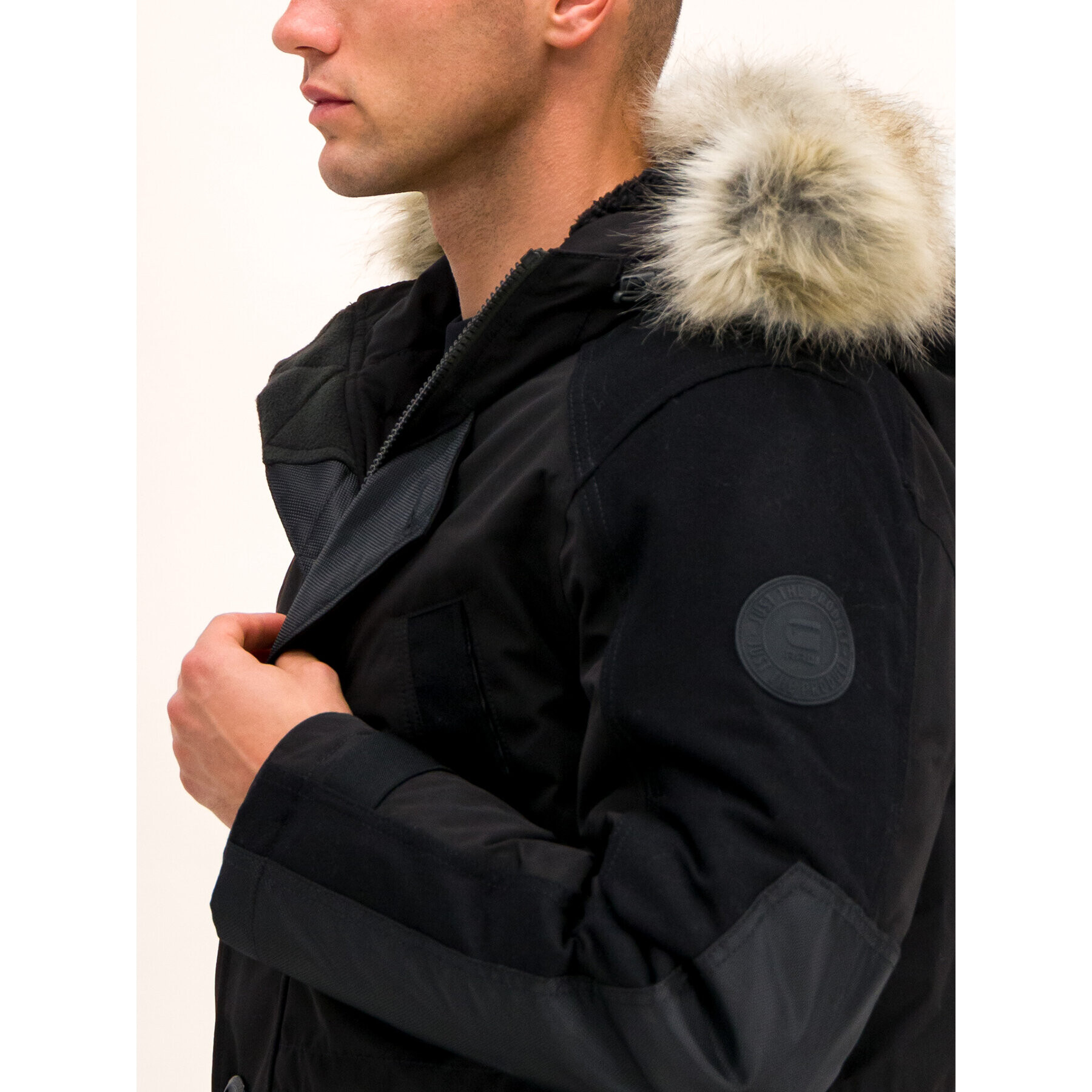 G-Star Raw Parka D14015-B441-6484 Čierna Regular Fit - Pepit.sk