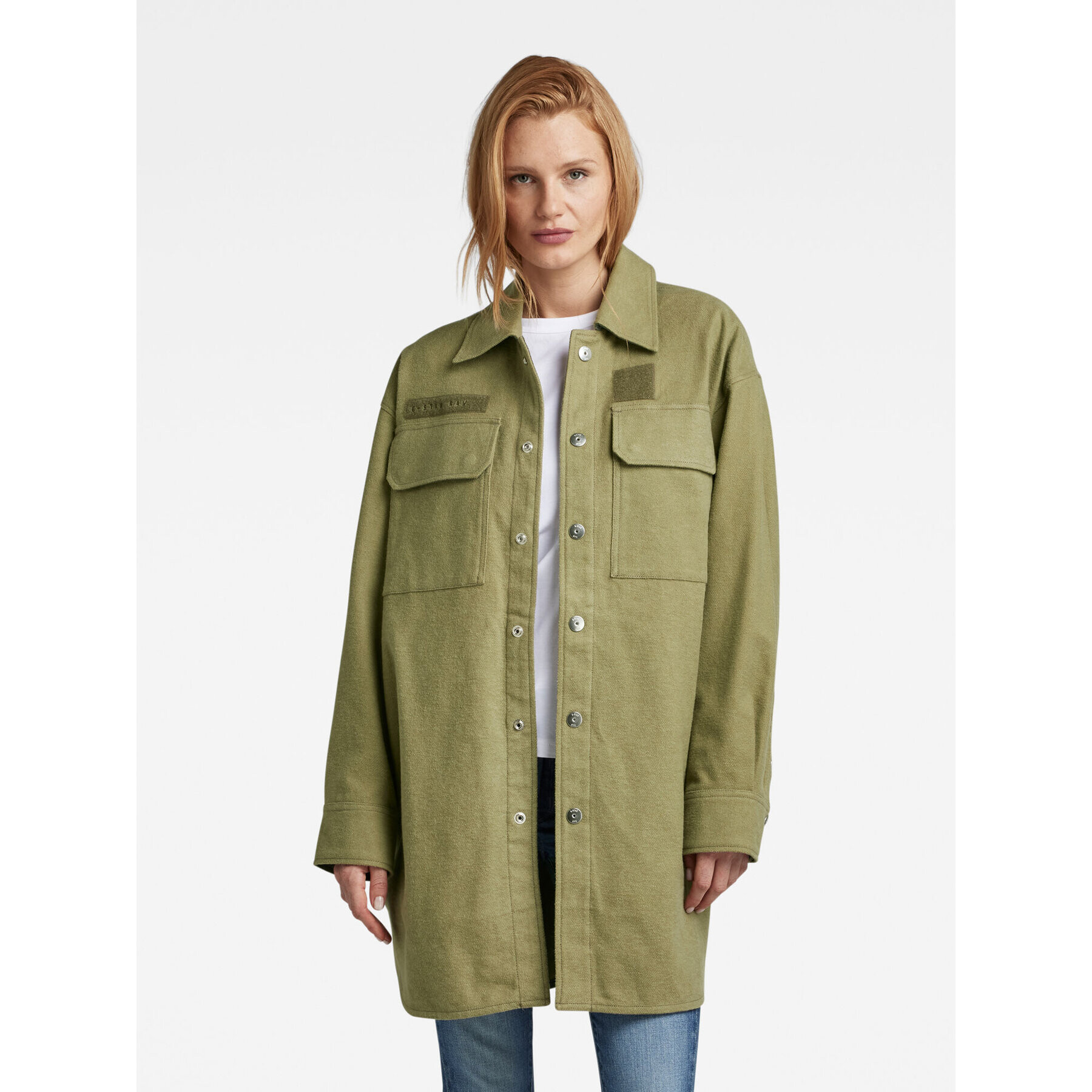 G-Star Raw Prechodná bunda D23023-C838-B212 Zelená Oversize - Pepit.sk