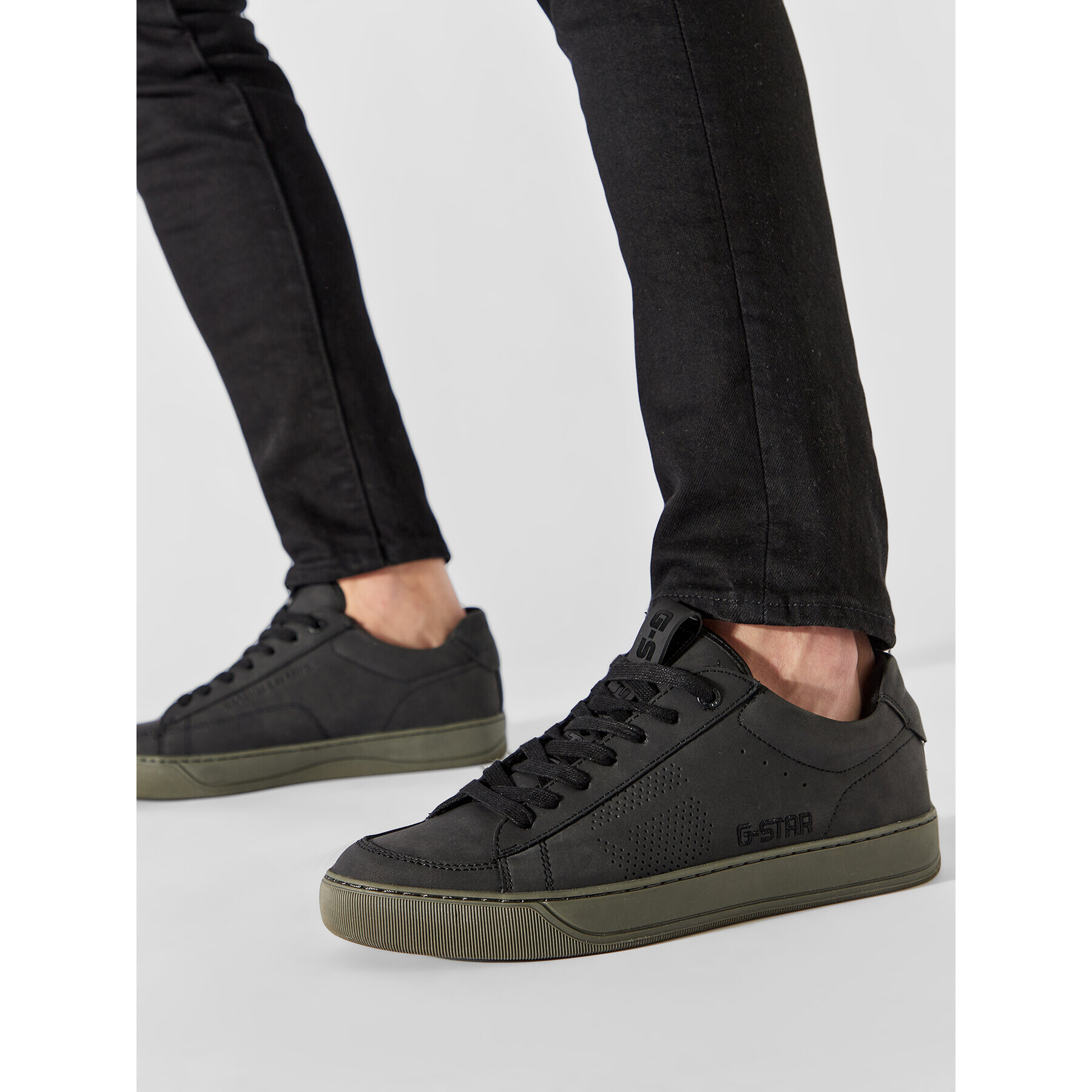 G-Star Raw Sneakersy Lancet Cos Nub M 2242 049501 Čierna - Pepit.sk