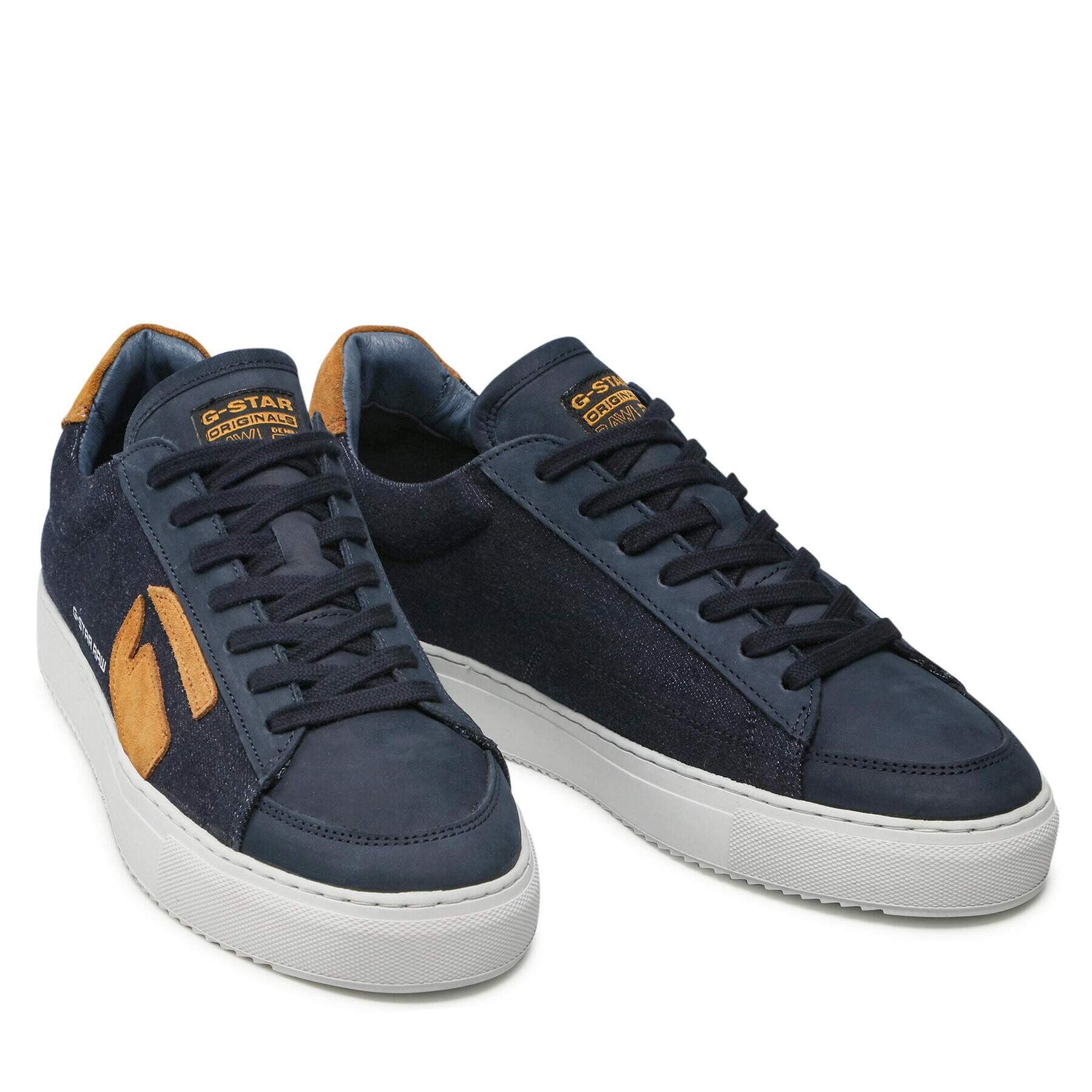 G-Star Raw Sneakersy Loam II Dnm M 2212 006508 Tmavomodrá - Pepit.sk