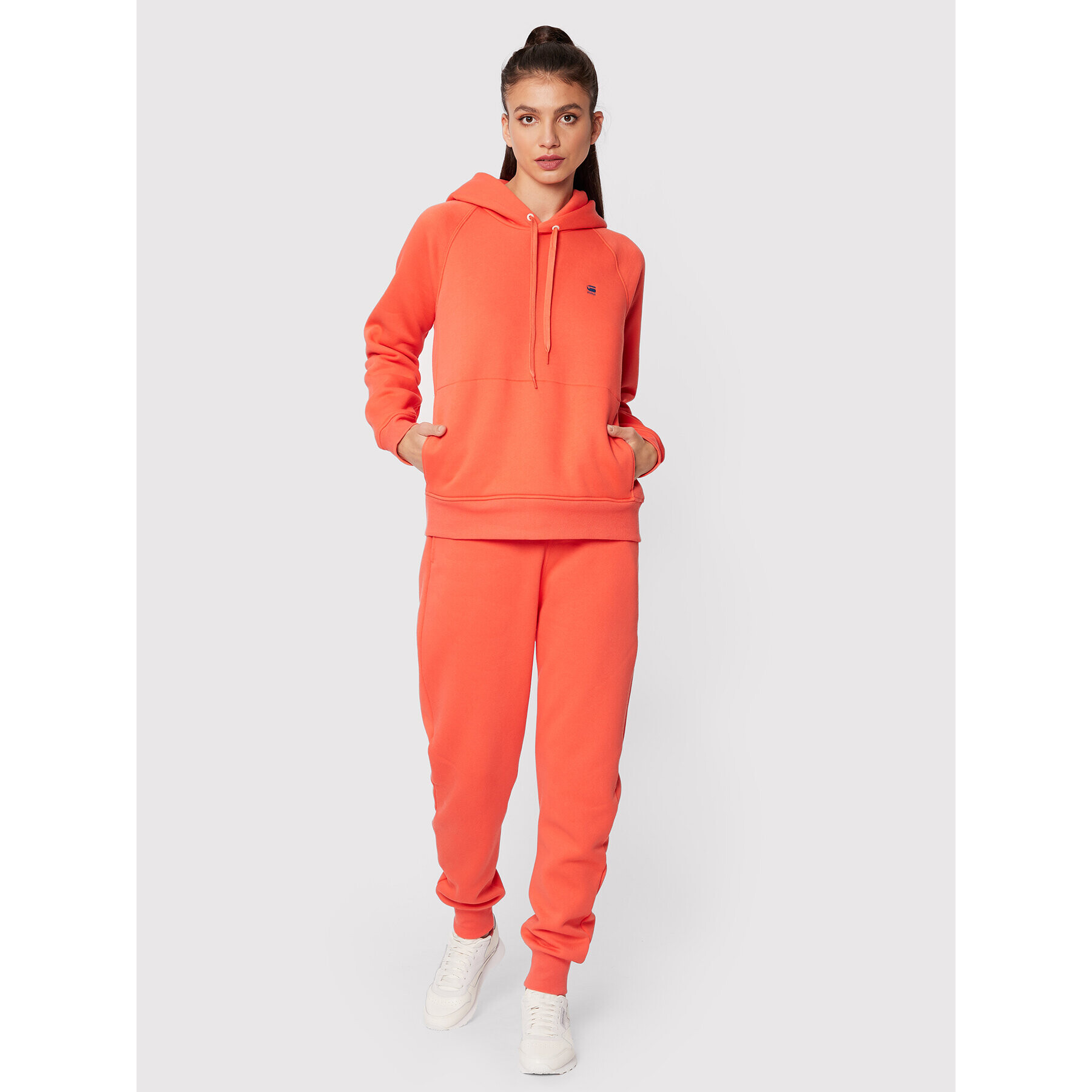 G-Star Raw Teplákové nohavice Premium Core D21320-C235-D159 Oranžová Regular Fit - Pepit.sk