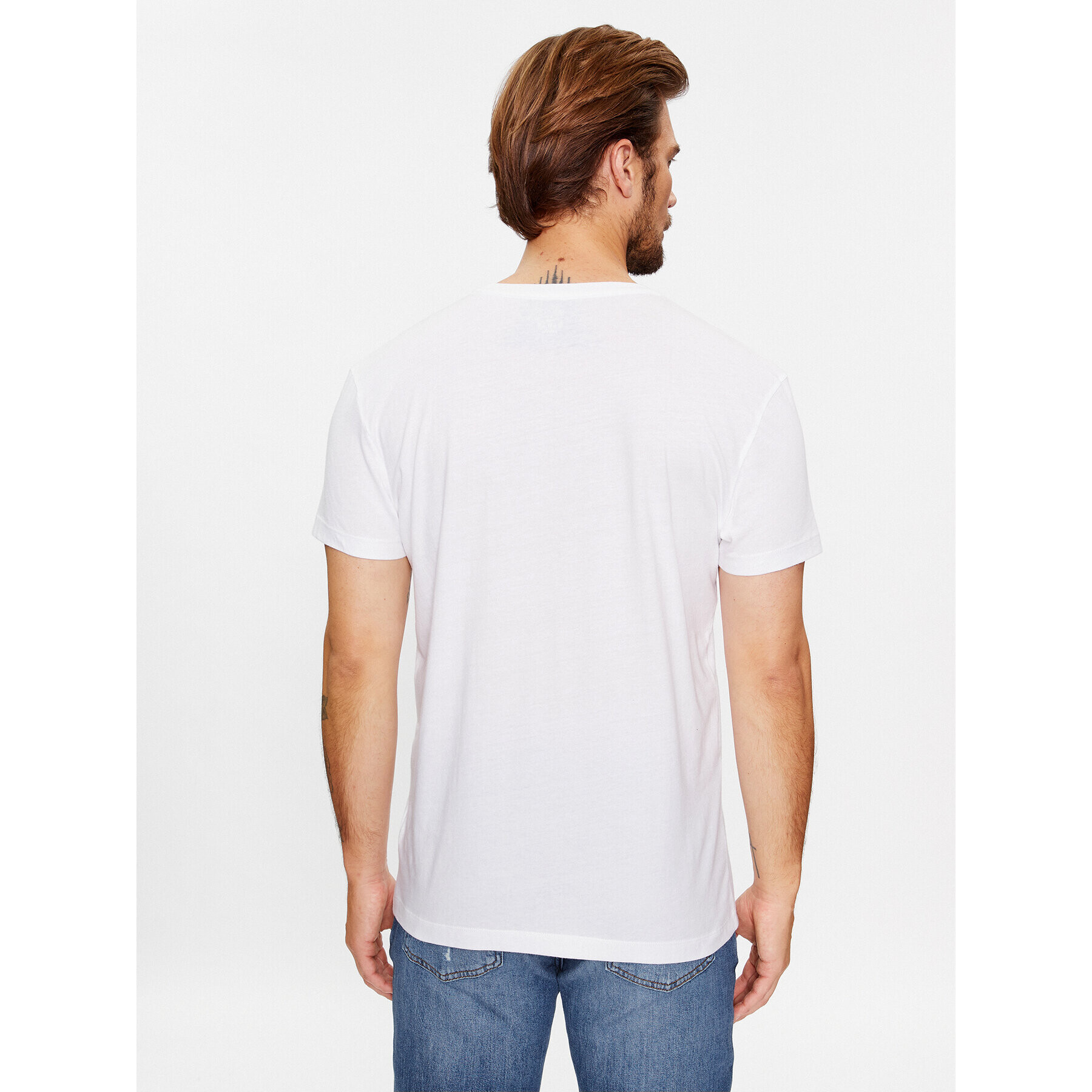 Gant 2-dielna súprava tričiek C-Neck 2 Pack 900002008 Biela Regular Fit - Pepit.sk