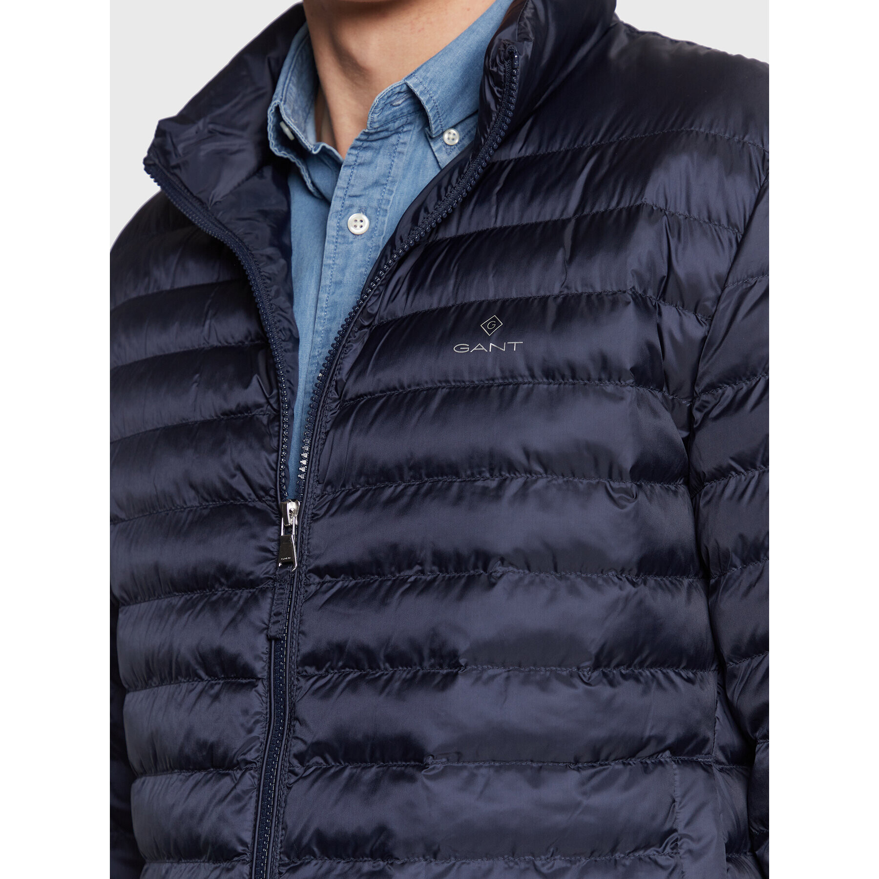 Gant Vatovaná bunda 7006271 Tmavomodrá Regular Fit - Pepit.sk