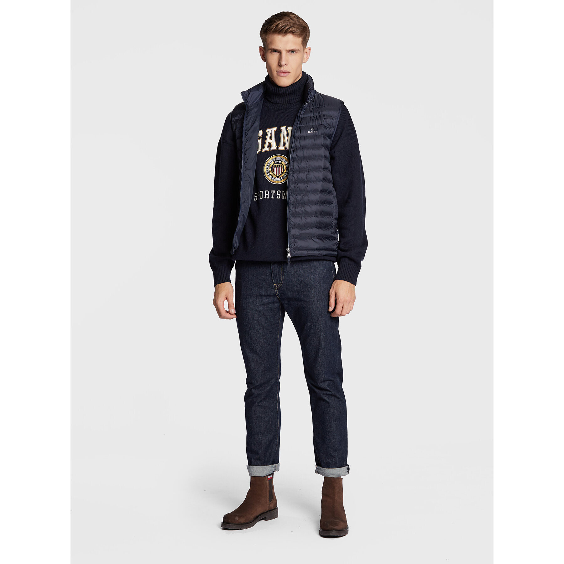 Gant Vesta 7006274 Tmavomodrá Regular Fit - Pepit.sk