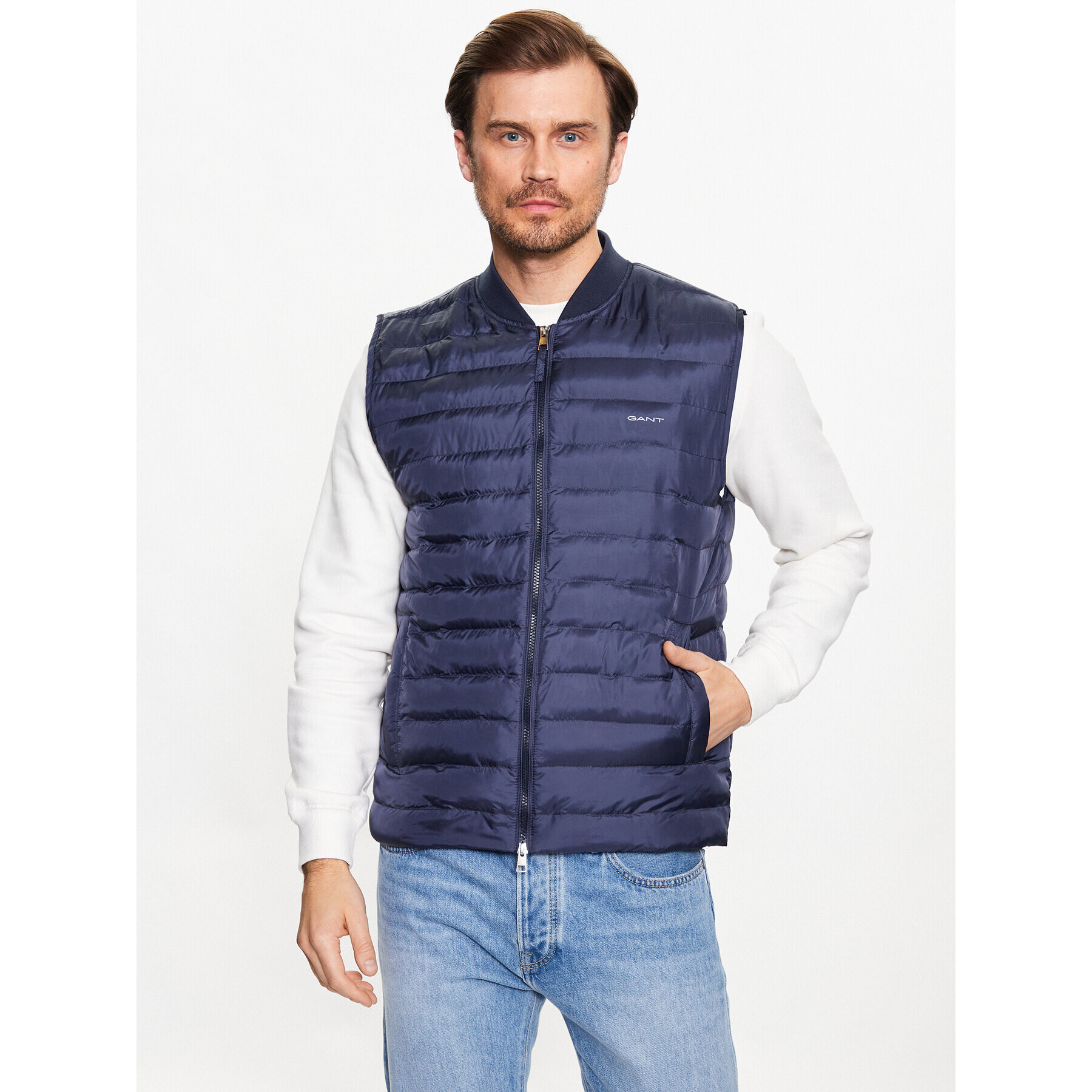 Gant Vesta Light -7006301 Tmavomodrá Regular Fit - Pepit.sk