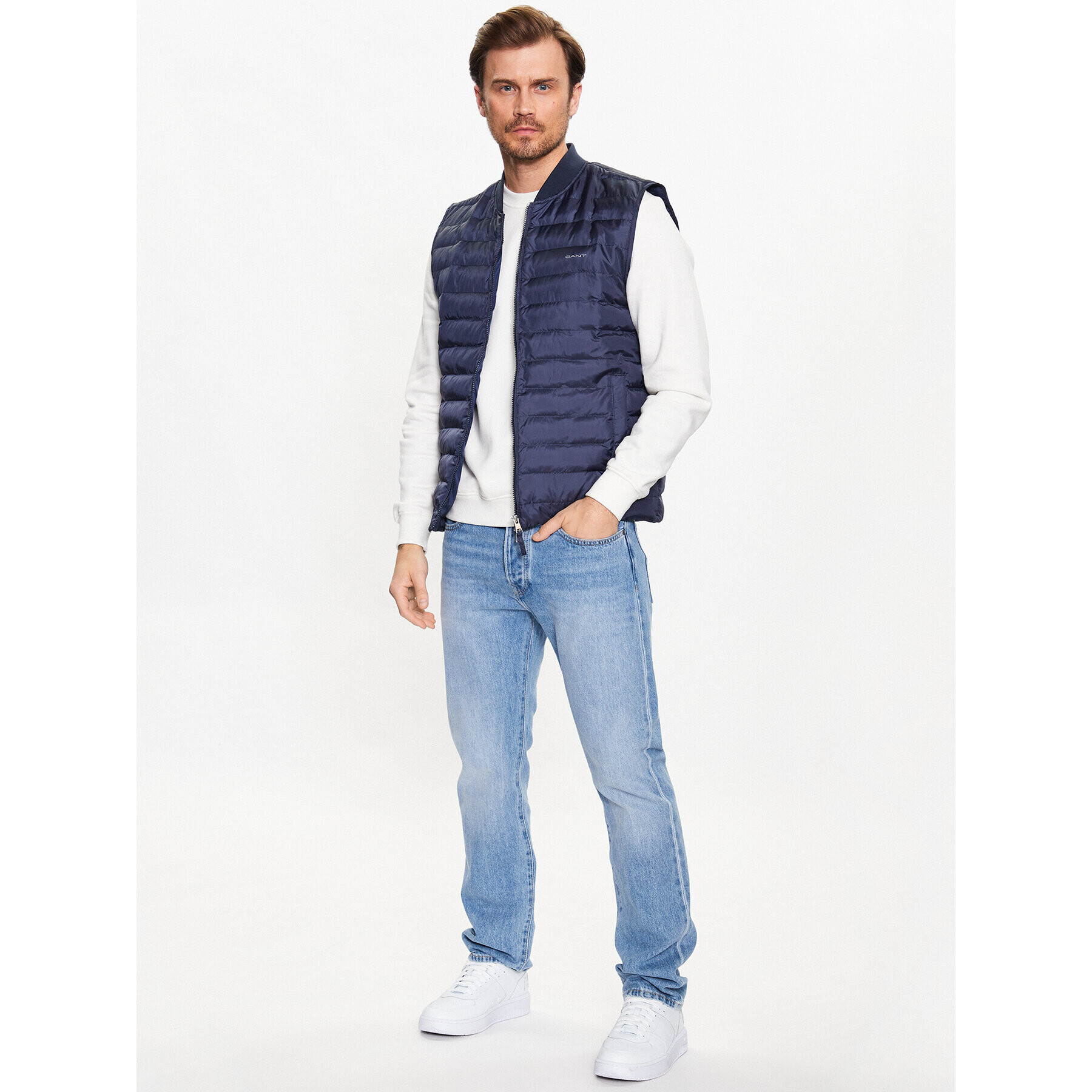 Gant Vesta Light -7006301 Tmavomodrá Regular Fit - Pepit.sk