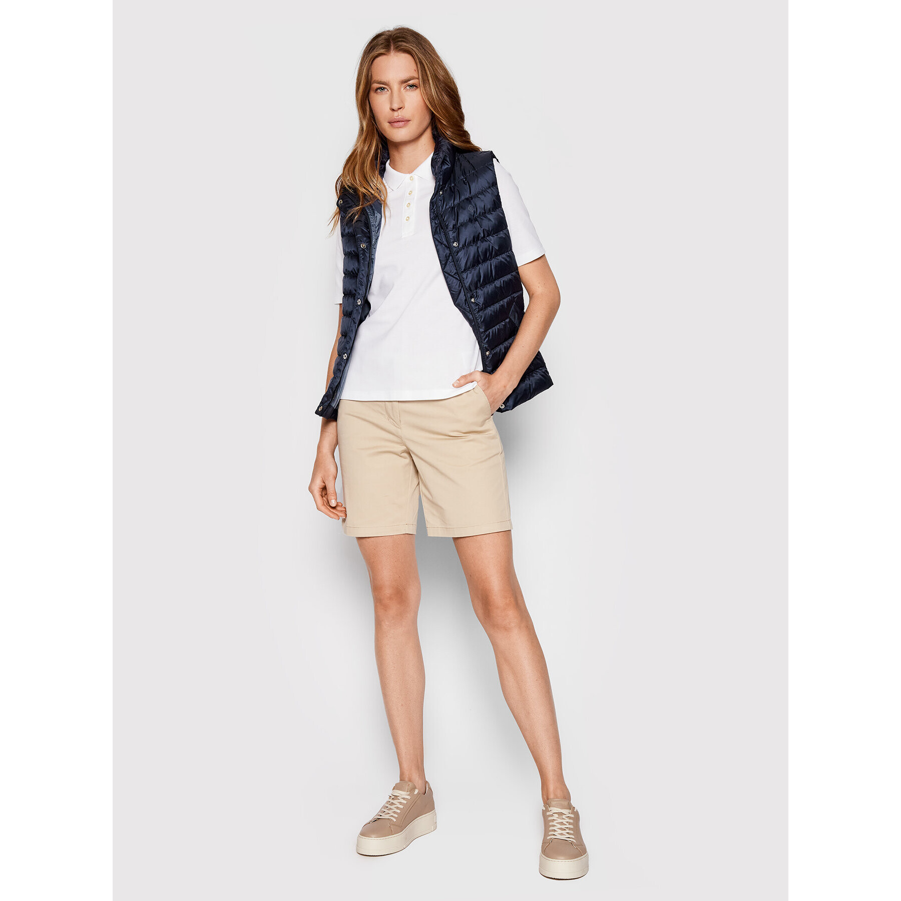 Gant Vesta Light Down Gilet 4700210 Tmavomodrá Regular Fit - Pepit.sk