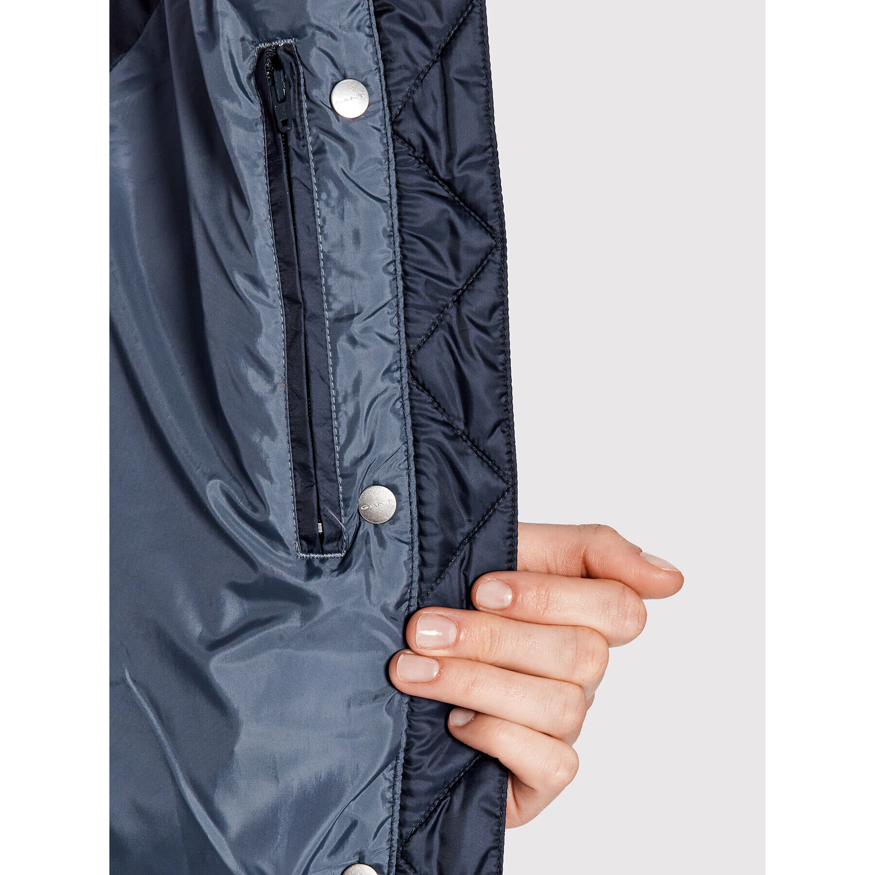 Gant Vesta Light Down Gilet 4700210 Tmavomodrá Regular Fit - Pepit.sk