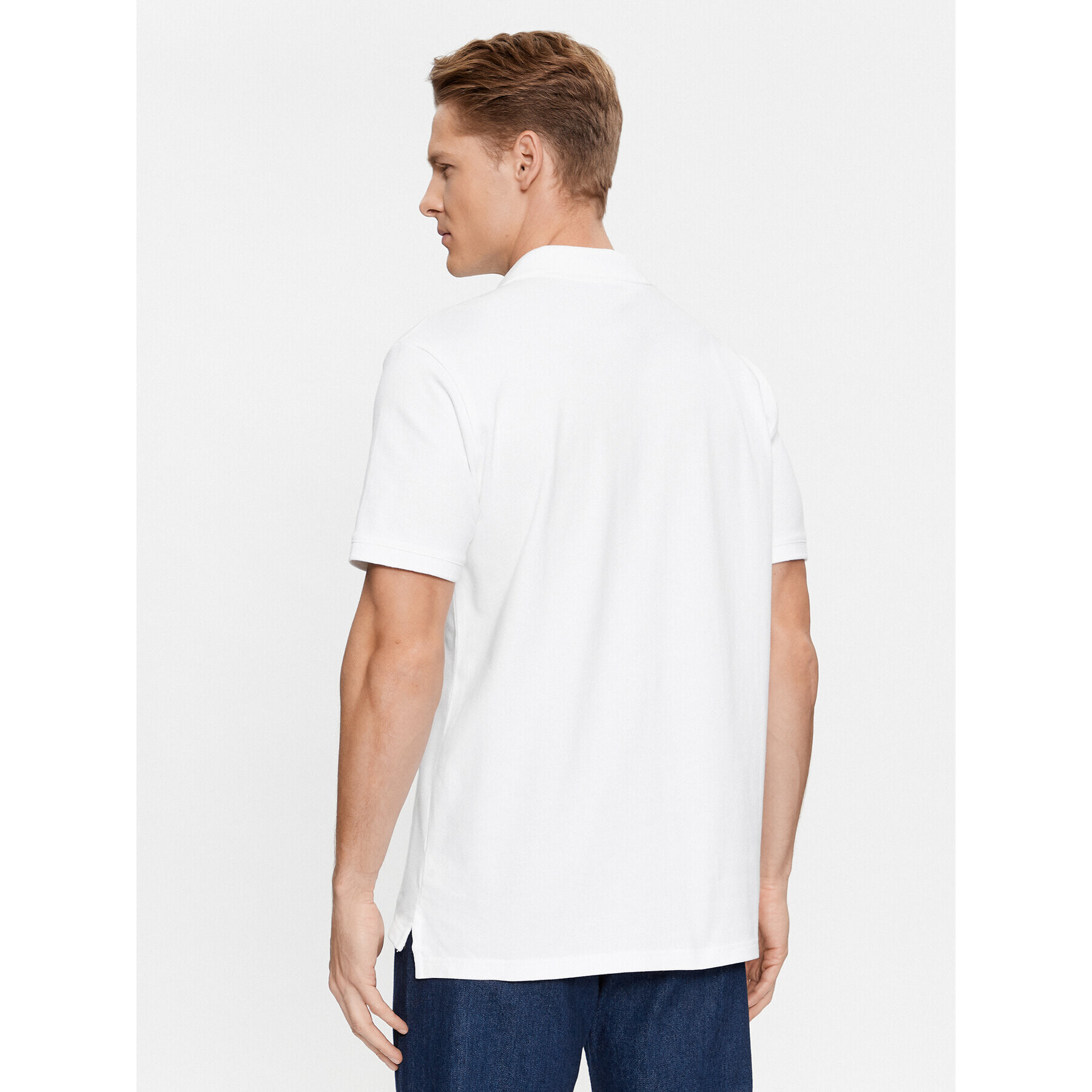 Gap Polokošeľa 586306-05 Biela Regular Fit - Pepit.sk