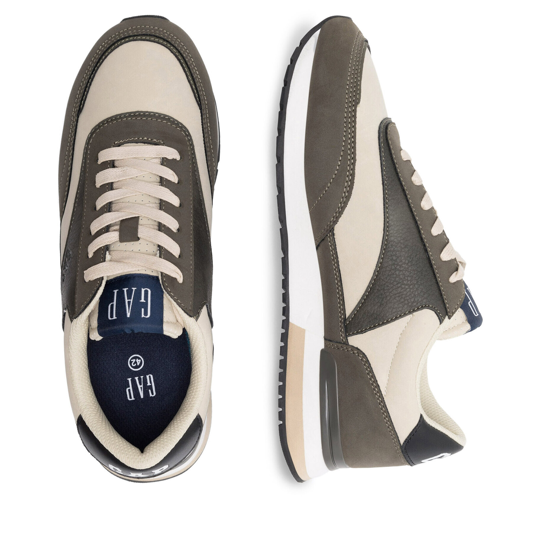 Gap Sneakersy GAF007F5SMOLSDGP Hnedá - Pepit.sk