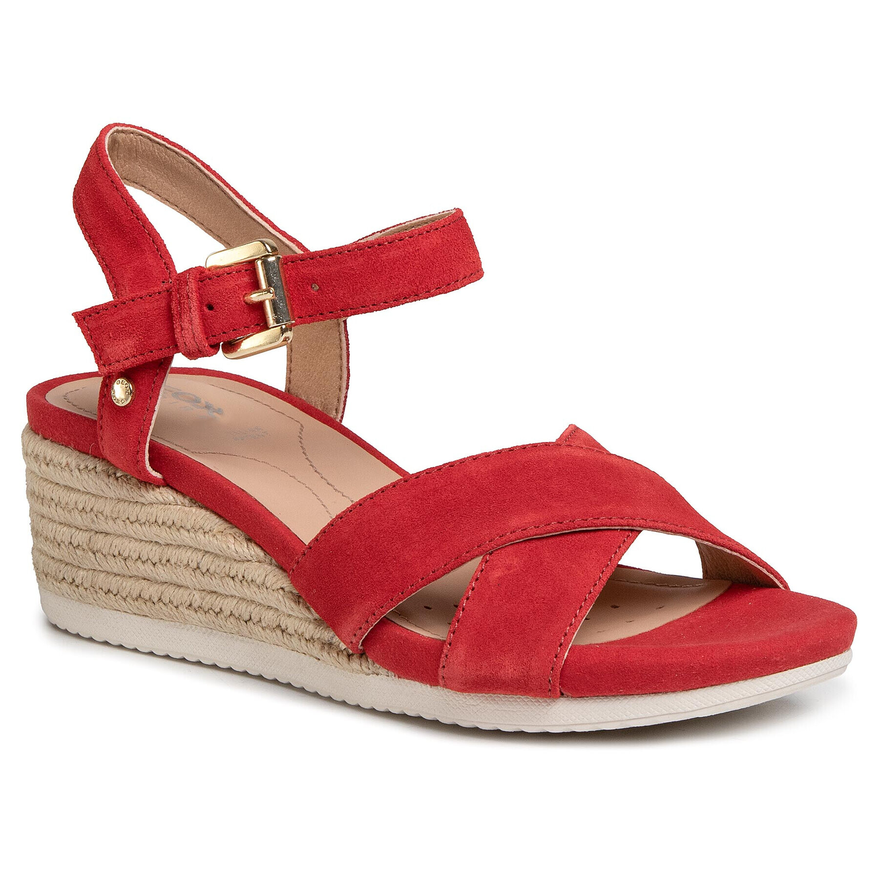 Geox Espadrilky D Ischia Corda C D02HHC 00022 C7000 Červená - Pepit.sk