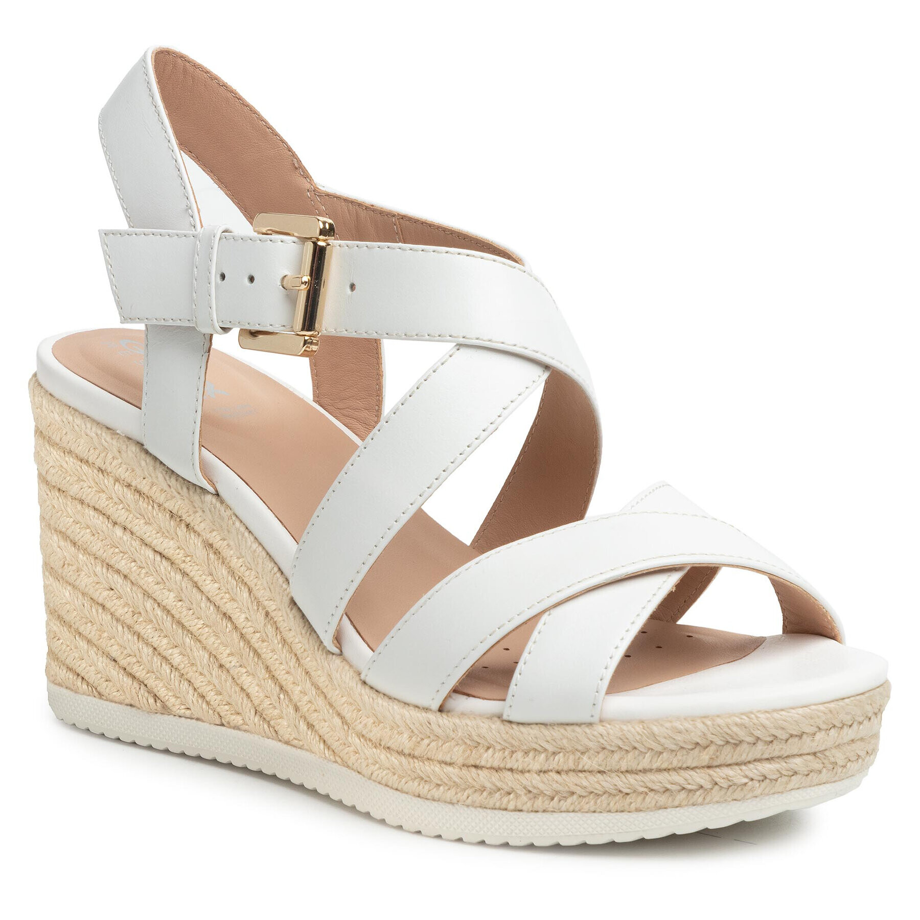 Geox Espadrilky D Ponza A D02GVA 00043 C1000 Biela - Pepit.sk