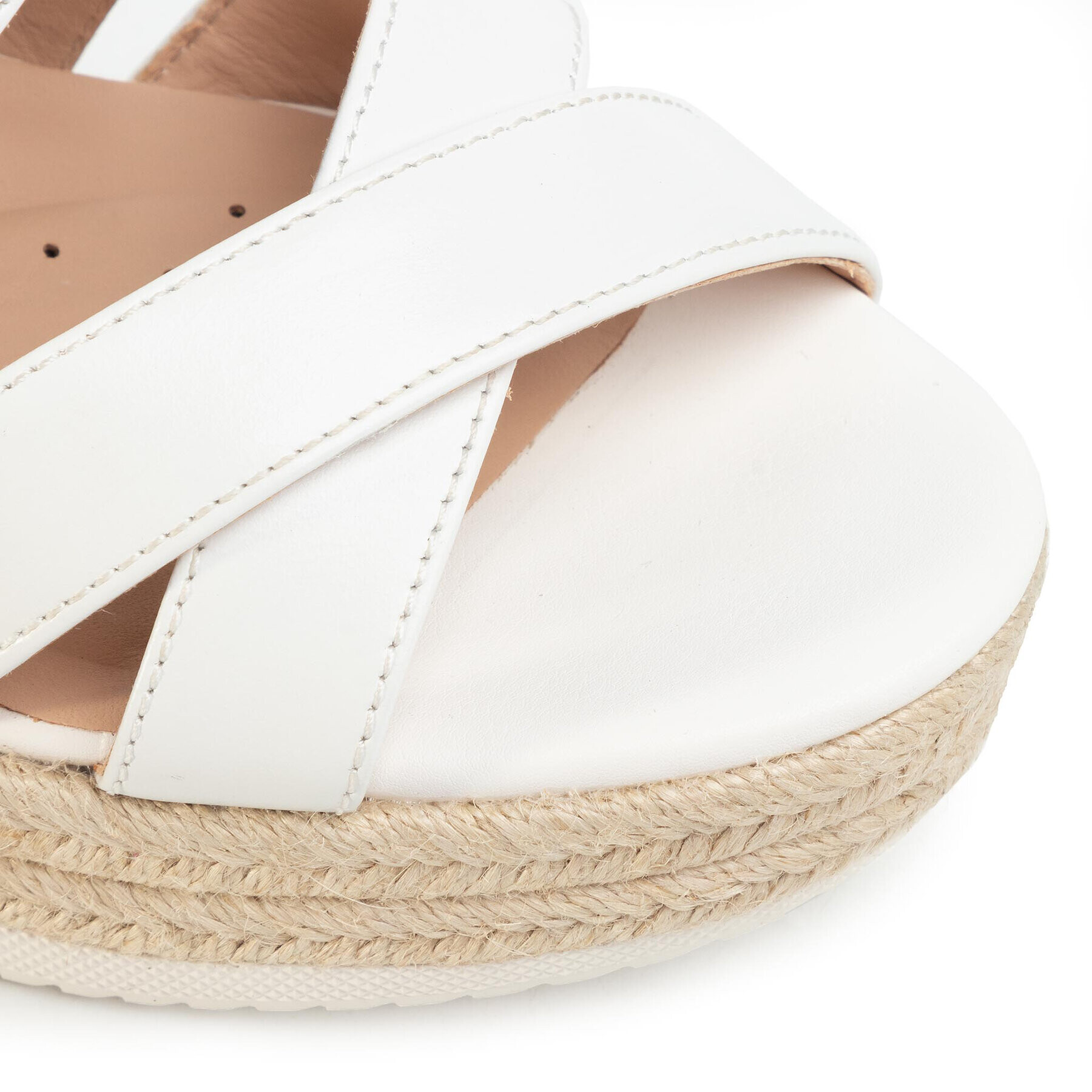 Geox Espadrilky D Ponza A D02GVA 00043 C1000 Biela - Pepit.sk