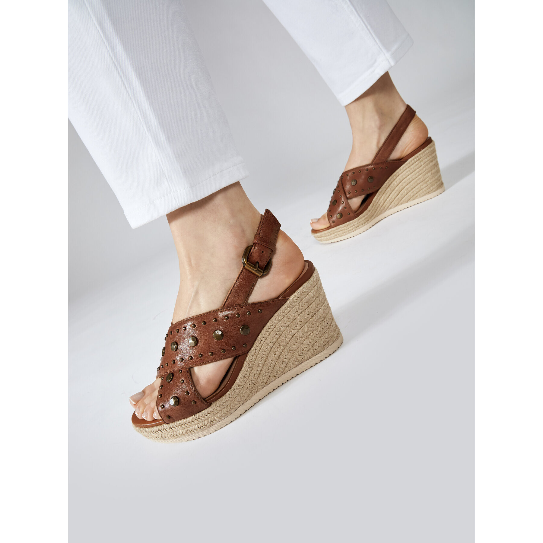 Geox Espadrilky D Ponza A D15GVA 000TU C0013 Hnedá - Pepit.sk