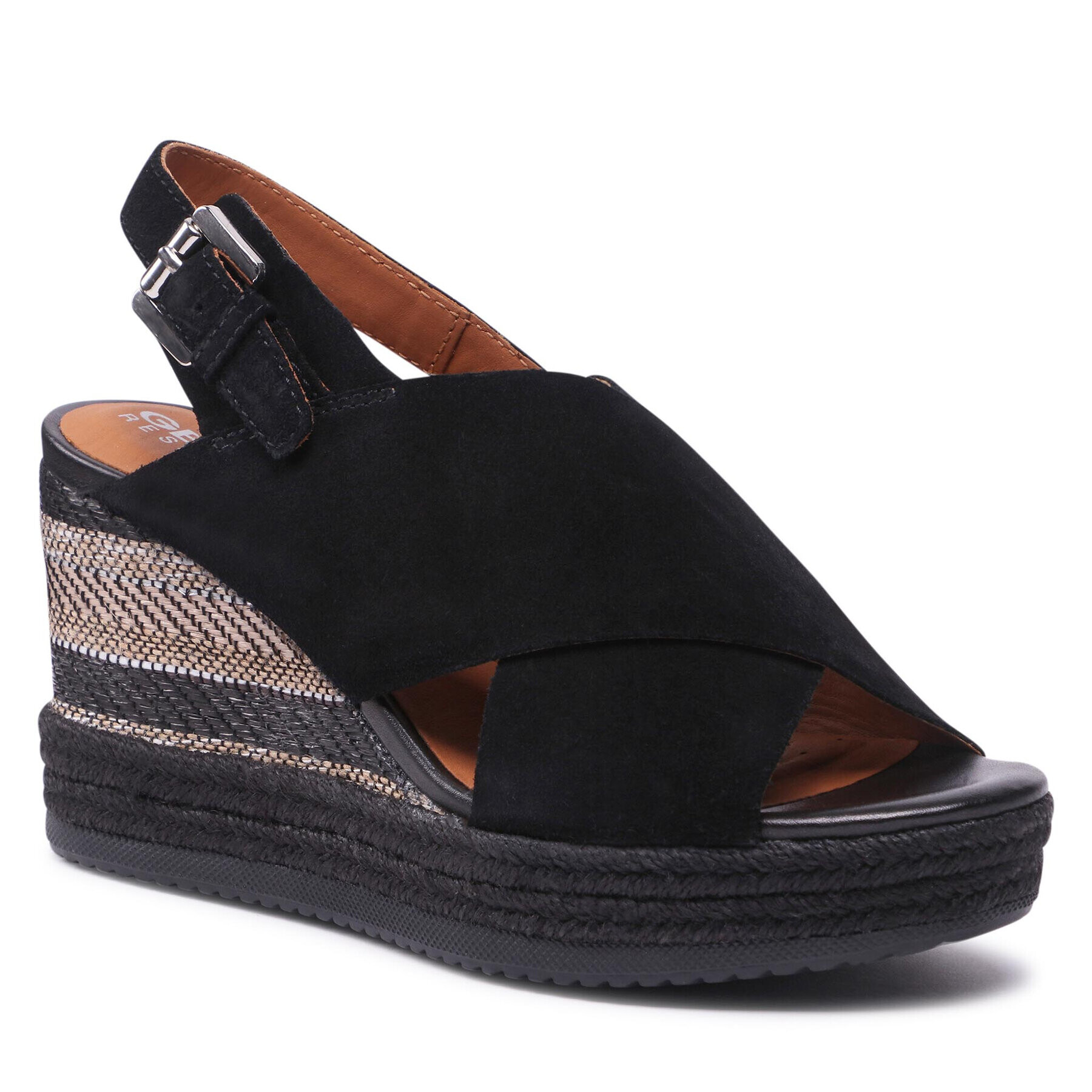 Geox Espadrilky D Ponza A D25GVA 00022 C9999 Čierna - Pepit.sk