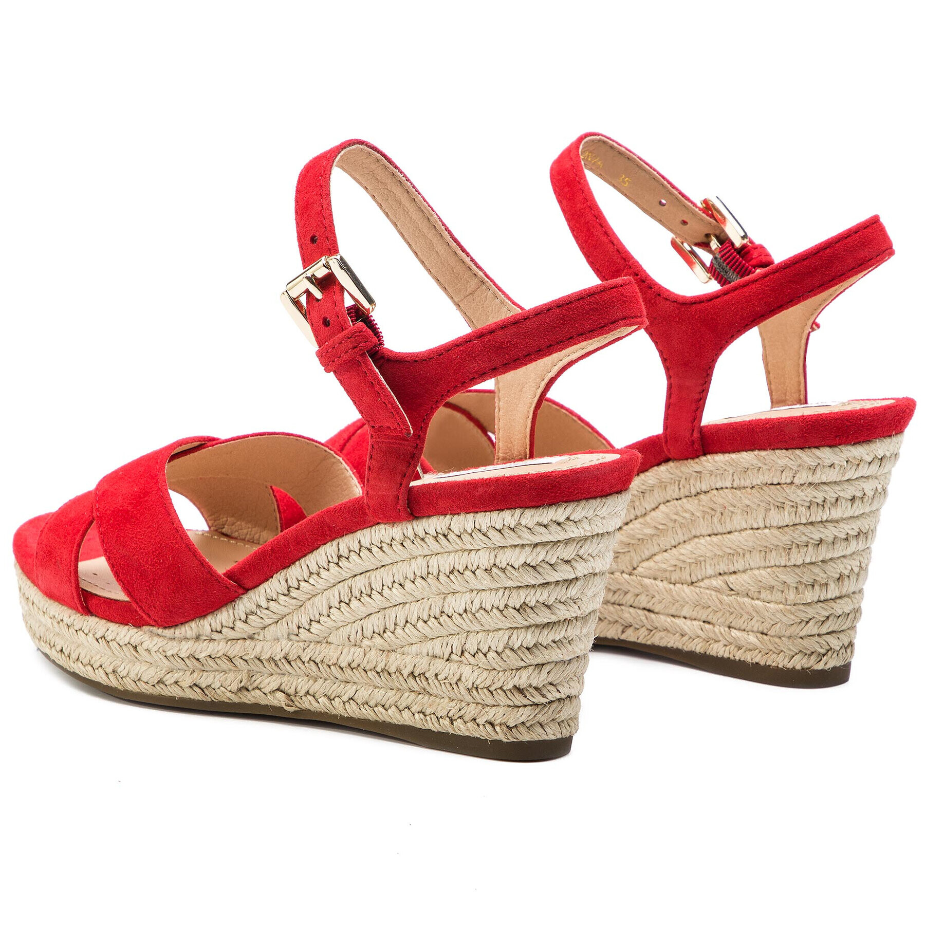 Geox Espadrilky D Soleil A D92N7A 00021 C7452 Červená - Pepit.sk