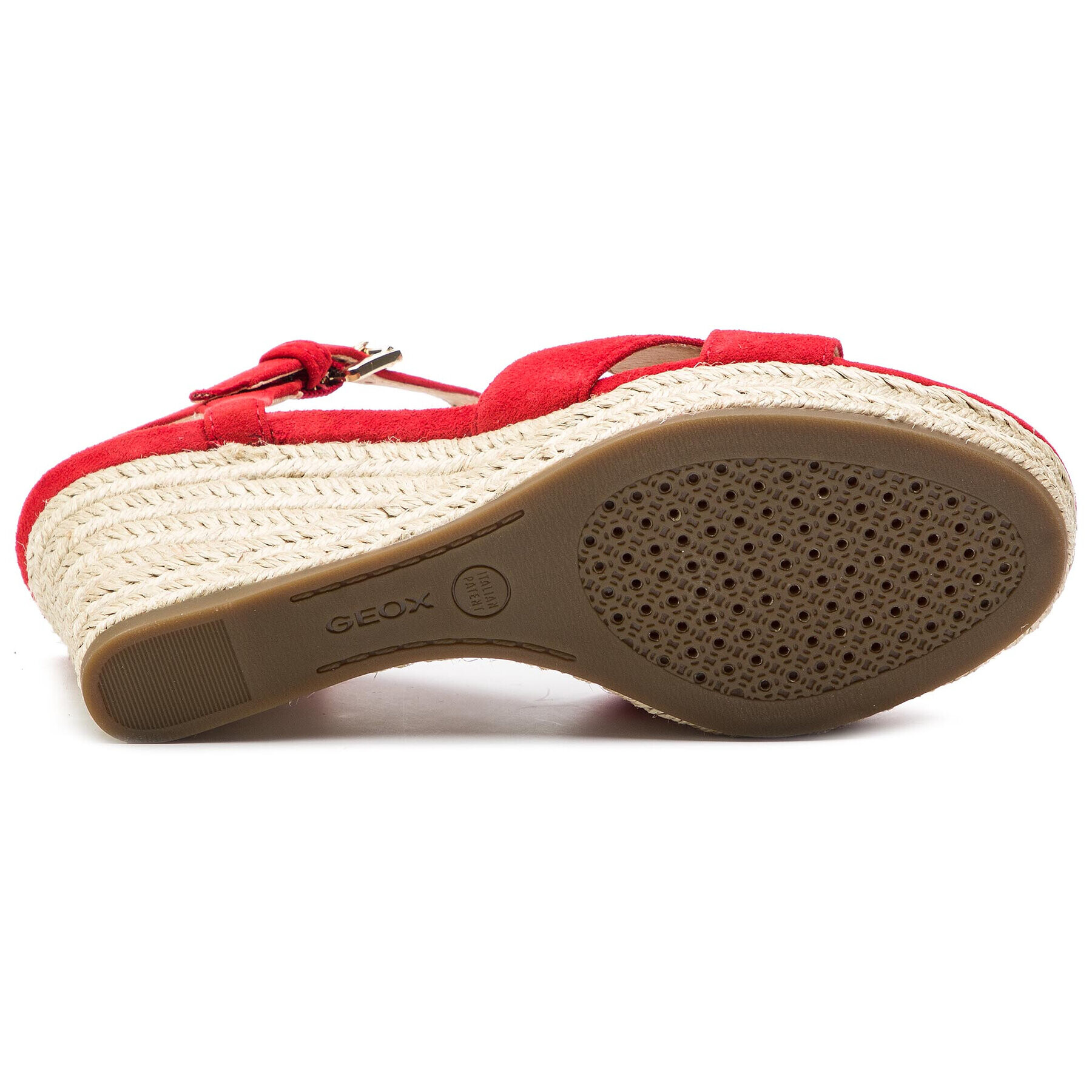 Geox Espadrilky D Soleil A D92N7A 00021 C7452 Červená - Pepit.sk