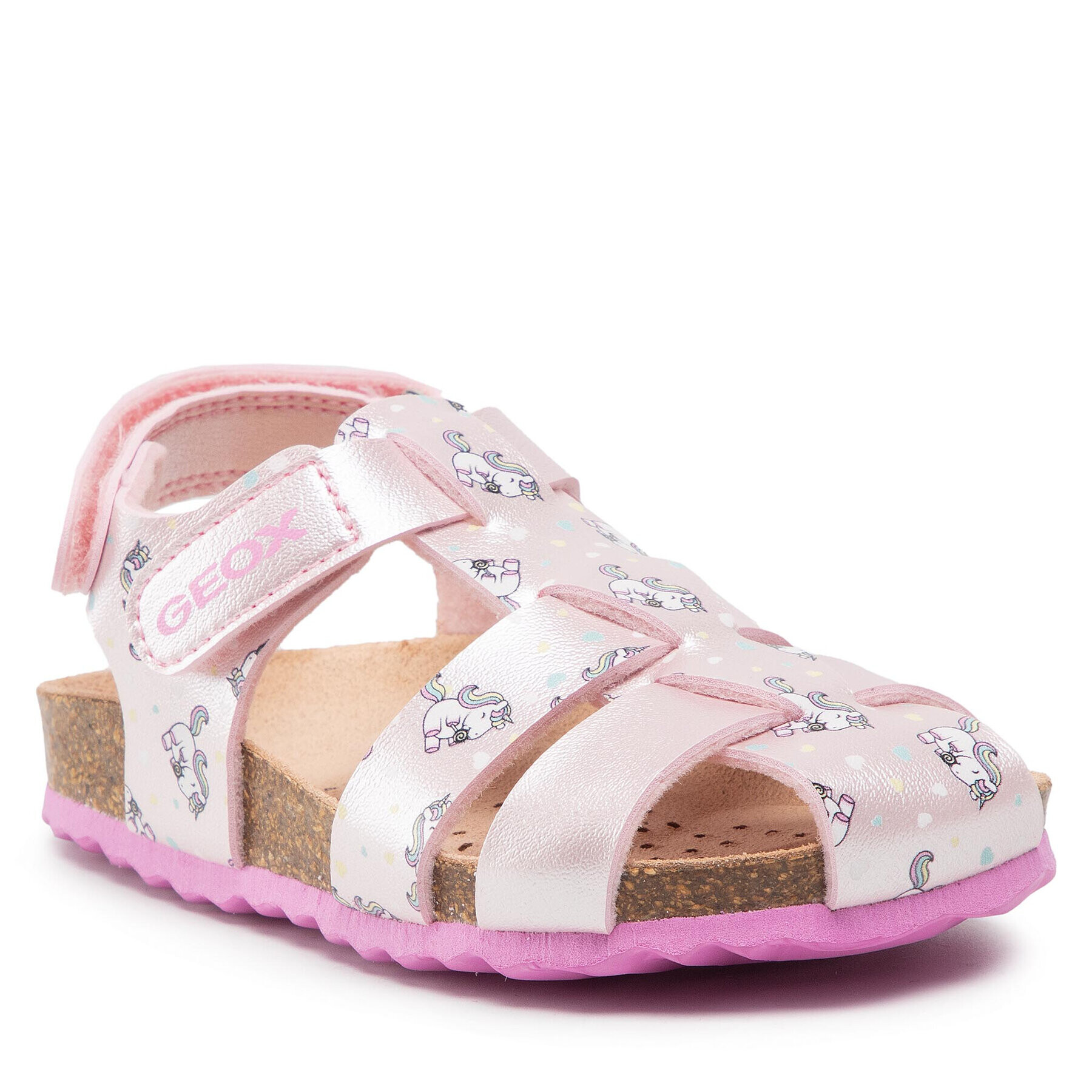 Geox Sandále B Sandal Chalki Girl A B252RA 000NF C0808 S Ružová - Pepit.sk