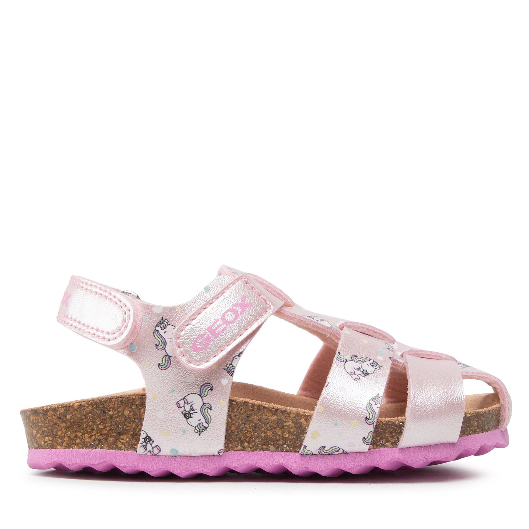 Geox Sandále B Sandal Chalki Girl A B252RA 000NF C0808 S Ružová - Pepit.sk