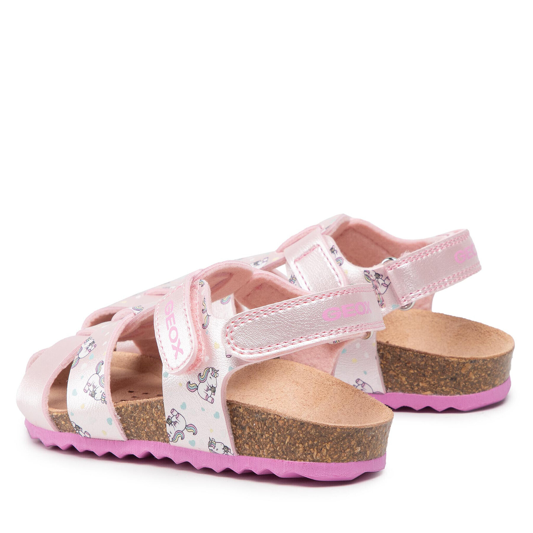 Geox Sandále B Sandal Chalki Girl A B252RA 000NF C0808 S Ružová - Pepit.sk