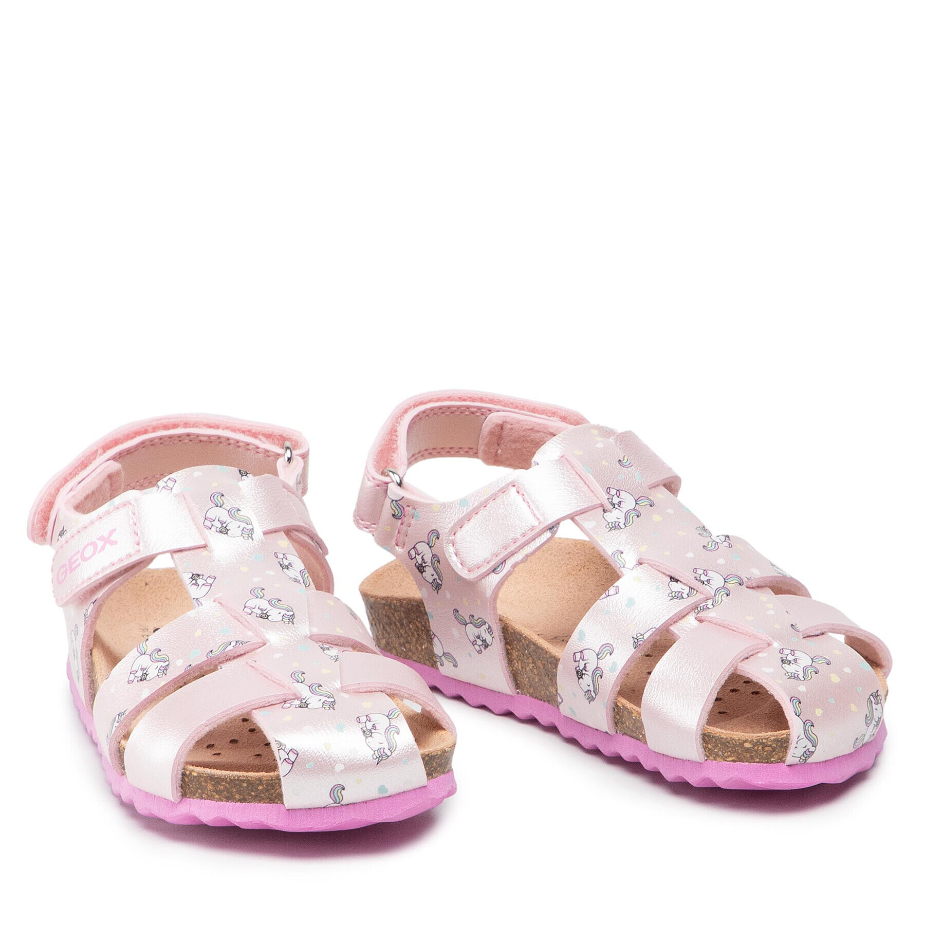 Geox Sandále B Sandal Chalki Girl A B252RA 000NF C0808 S Ružová - Pepit.sk