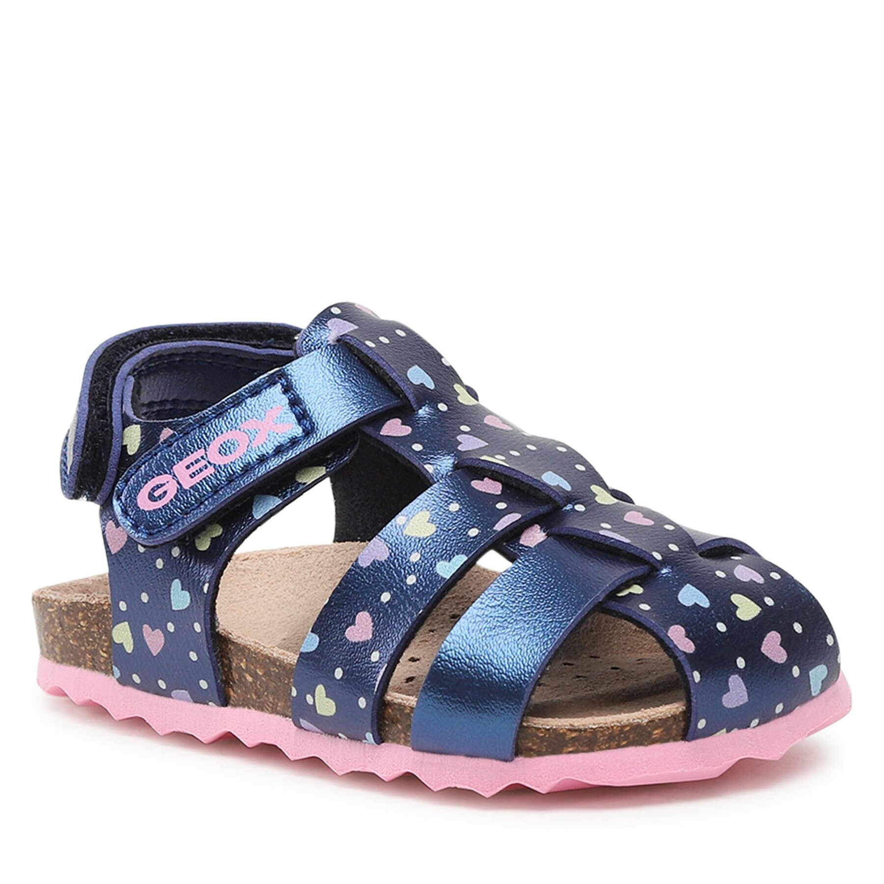 Geox Sandále B Sandal Chalki Girl B252RA000NFC0694 M Tmavomodrá - Pepit.sk